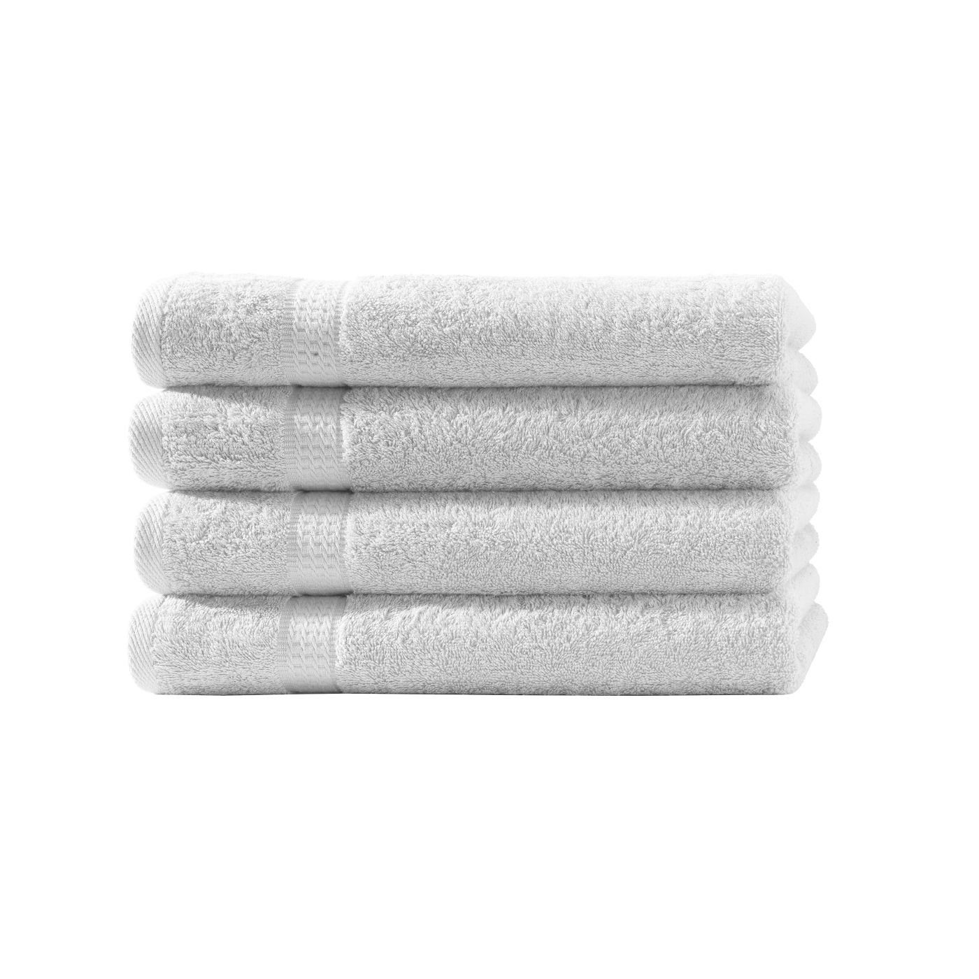 Handtuchset, Handtücher mit Uni Bordüre Baumwolle Handtuch (1-St) 100% Baumwolle, Frotteeware soma