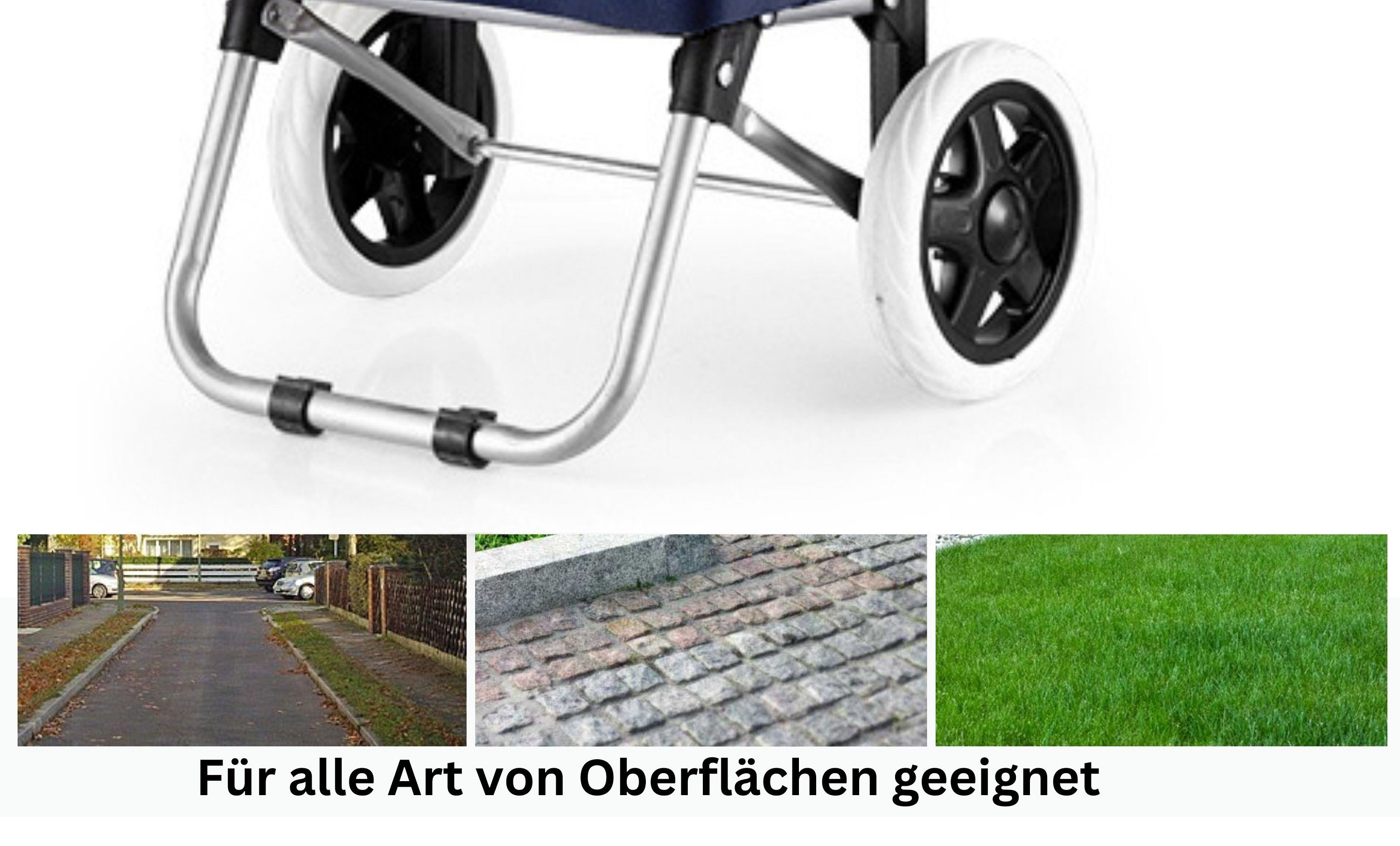 Rungassi Einkaufstrolley XL Einkaufstrolley 45L Trolley Einkaufswagen Shopp günstig online kaufen