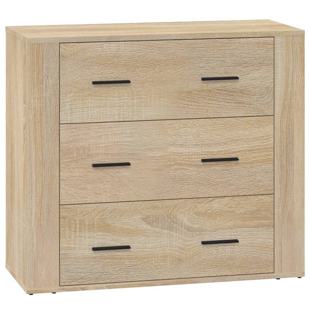 Sideboard NA Sideboard Sonoma Eiche 80x33x70 cm Spanplatte