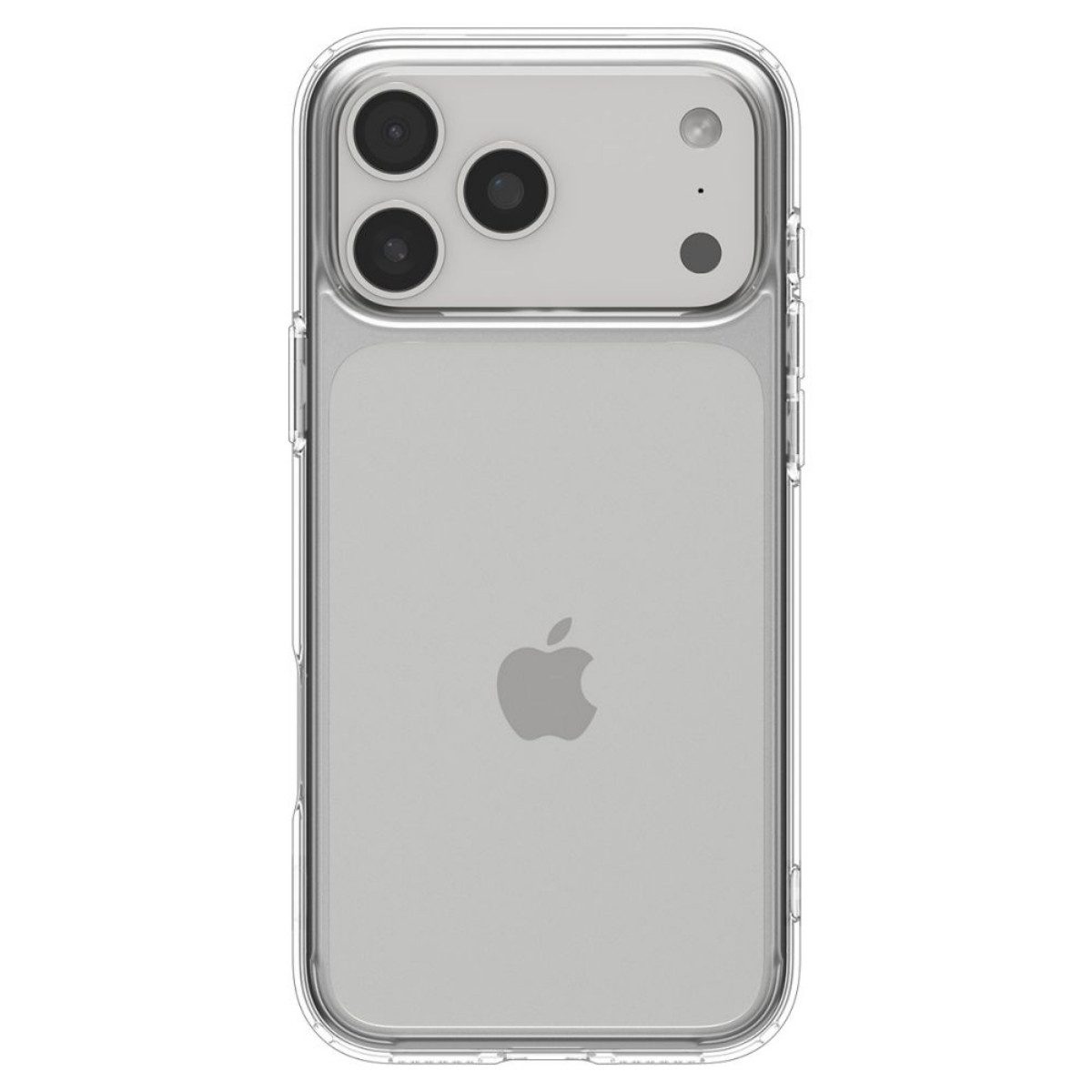 Spigen Handyhülle Ultra Hybrid Case Transparent Kompatibel mit iPhone 17 Pro 6,3, Hybridhülle mit stoßdämpfendem Rahmen und klarer Optik