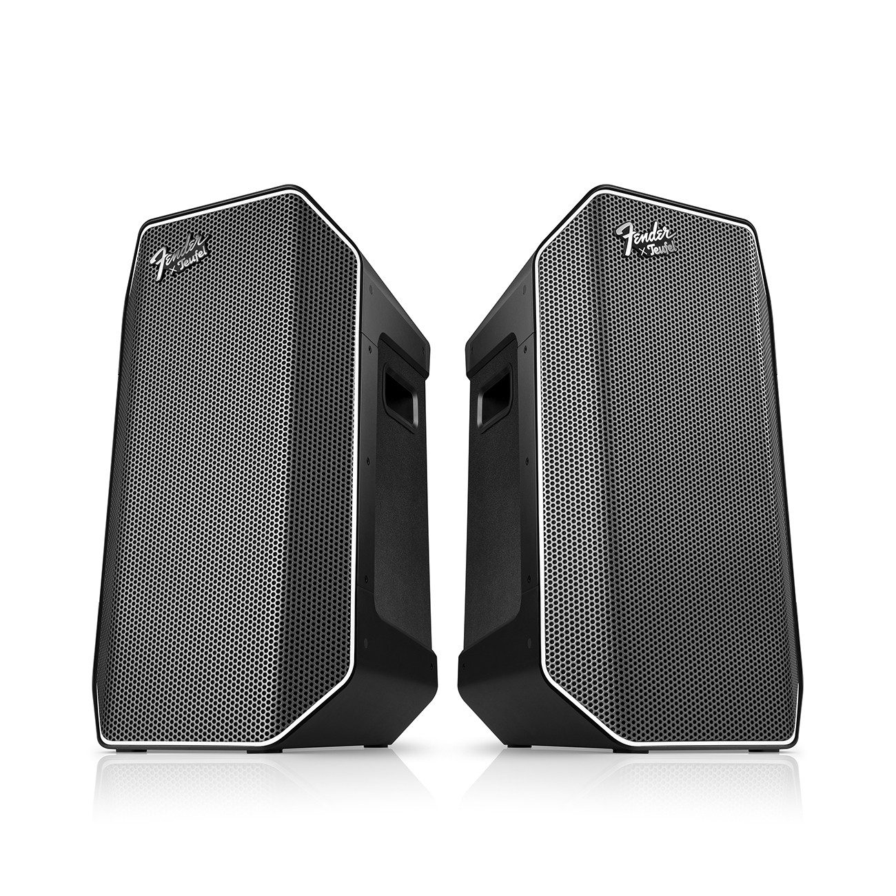 Teufel Fender x Teufel ROCKSTER AIR 2 Stereo-Set Wireless Lautsprecher (Bluetooth, 80 W, Eco-Modus)