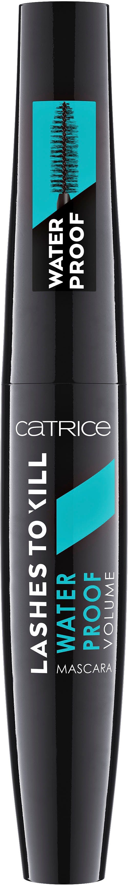 Mascara Kill To 010, 3-tlg. Volume Lashes Mascara Waterproof Catrice