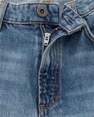 Marc O'Polo Lederhose Straight-Jeans Linde