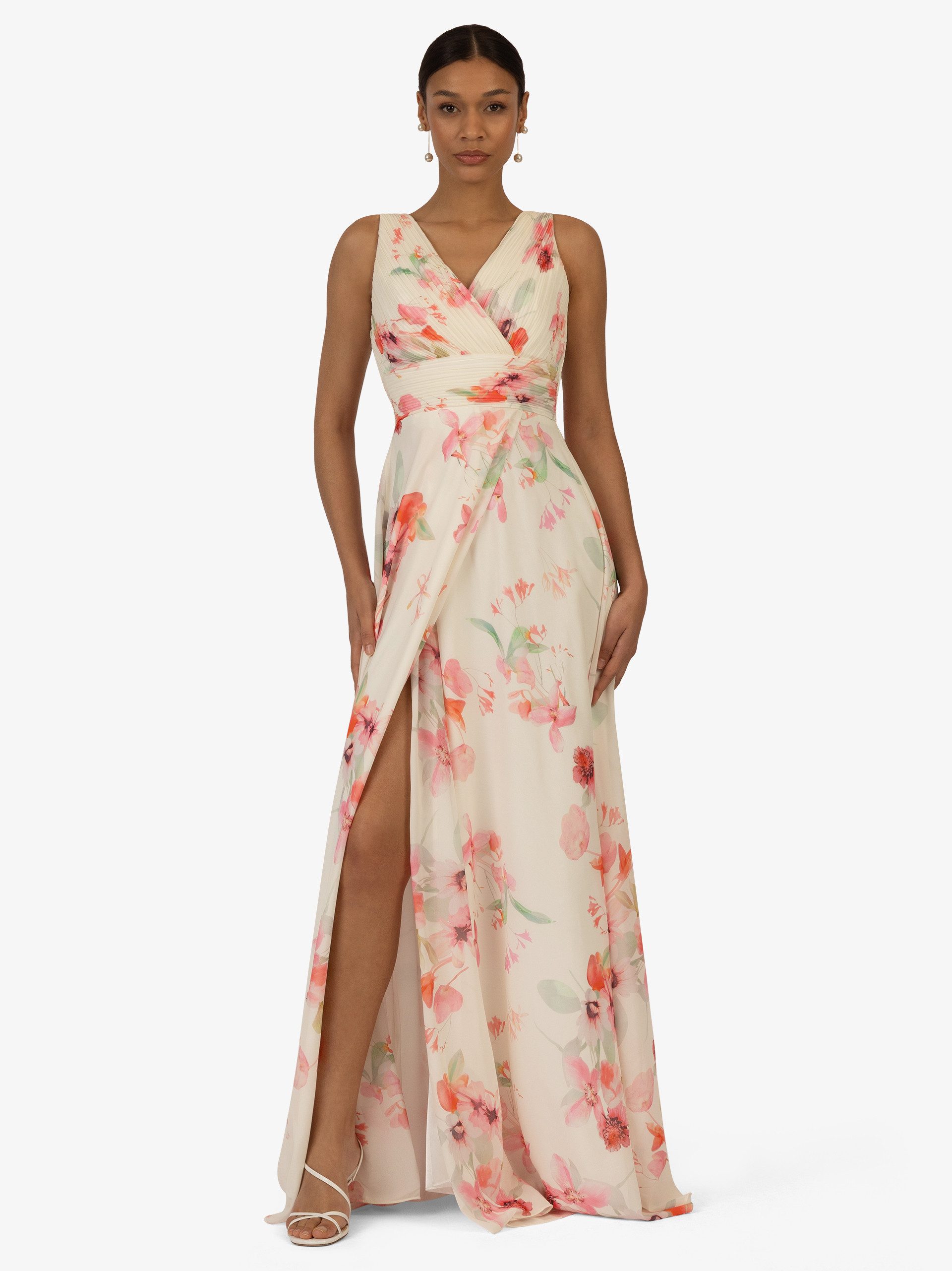 Kraimod Abendkleid mit V-ausschnitt vorne und Rückenausschnitt hinten günstig online kaufen