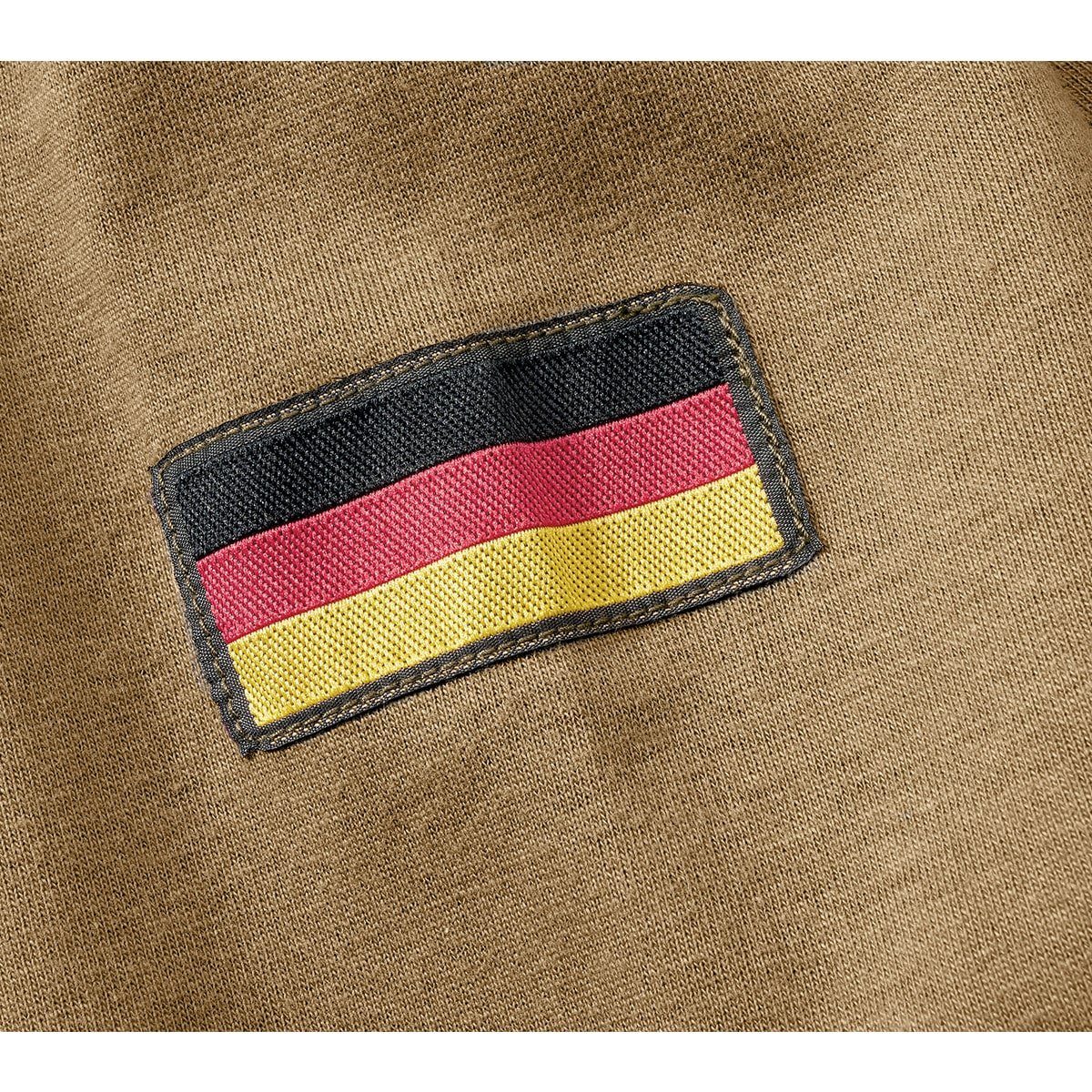 BWuM T-Shirt BWuM Bundeswehr Tropenshirt mit Flaggen & Klett günstig online kaufen