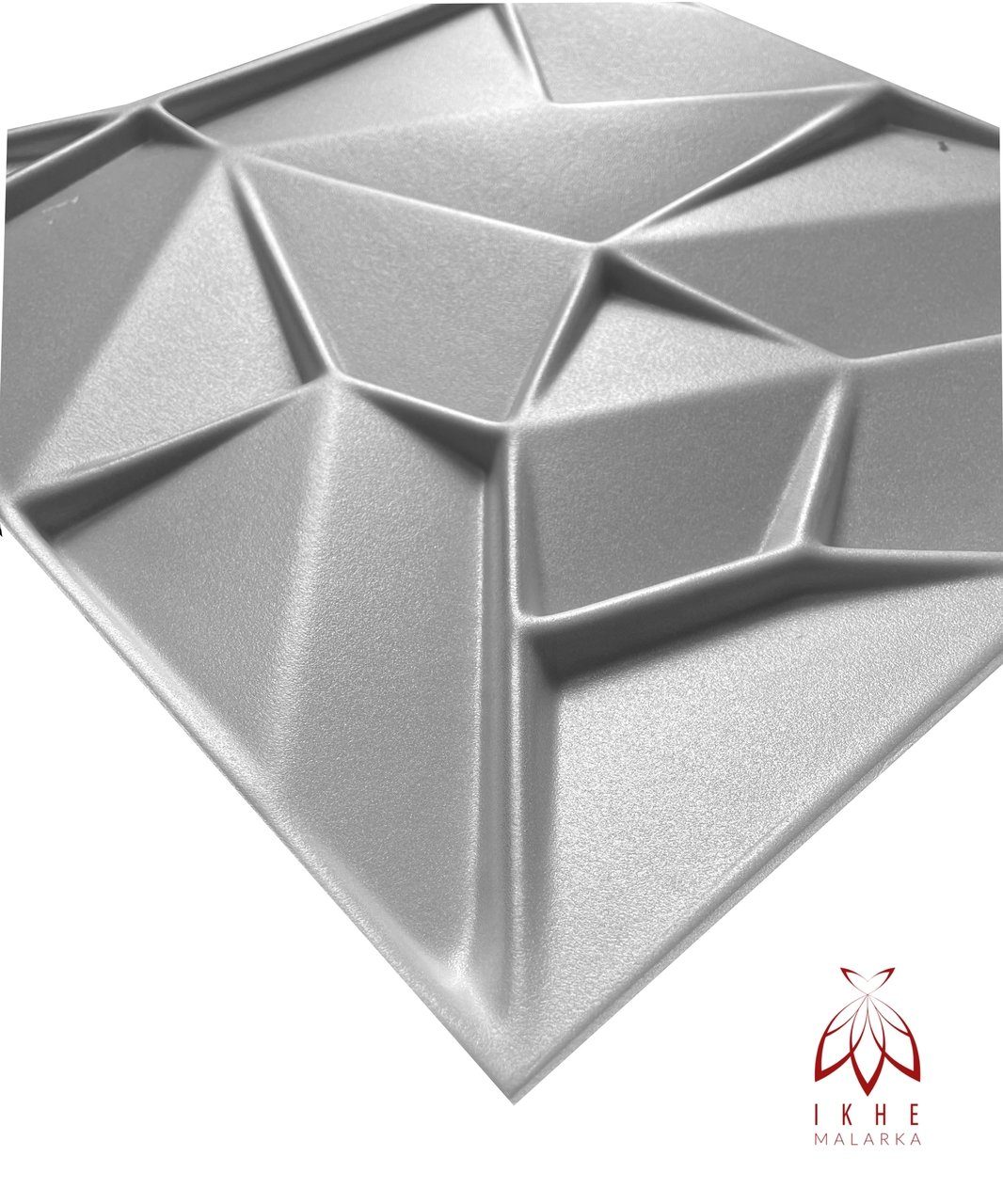 BxL: Deckenpaneele IKHEMalarka Wandpaneel qm cm, 50,00x50,00 0,50 Betonlook, POLYSTYROL 4m²/16PCS 44 Wandverkleidung Merkur 3D