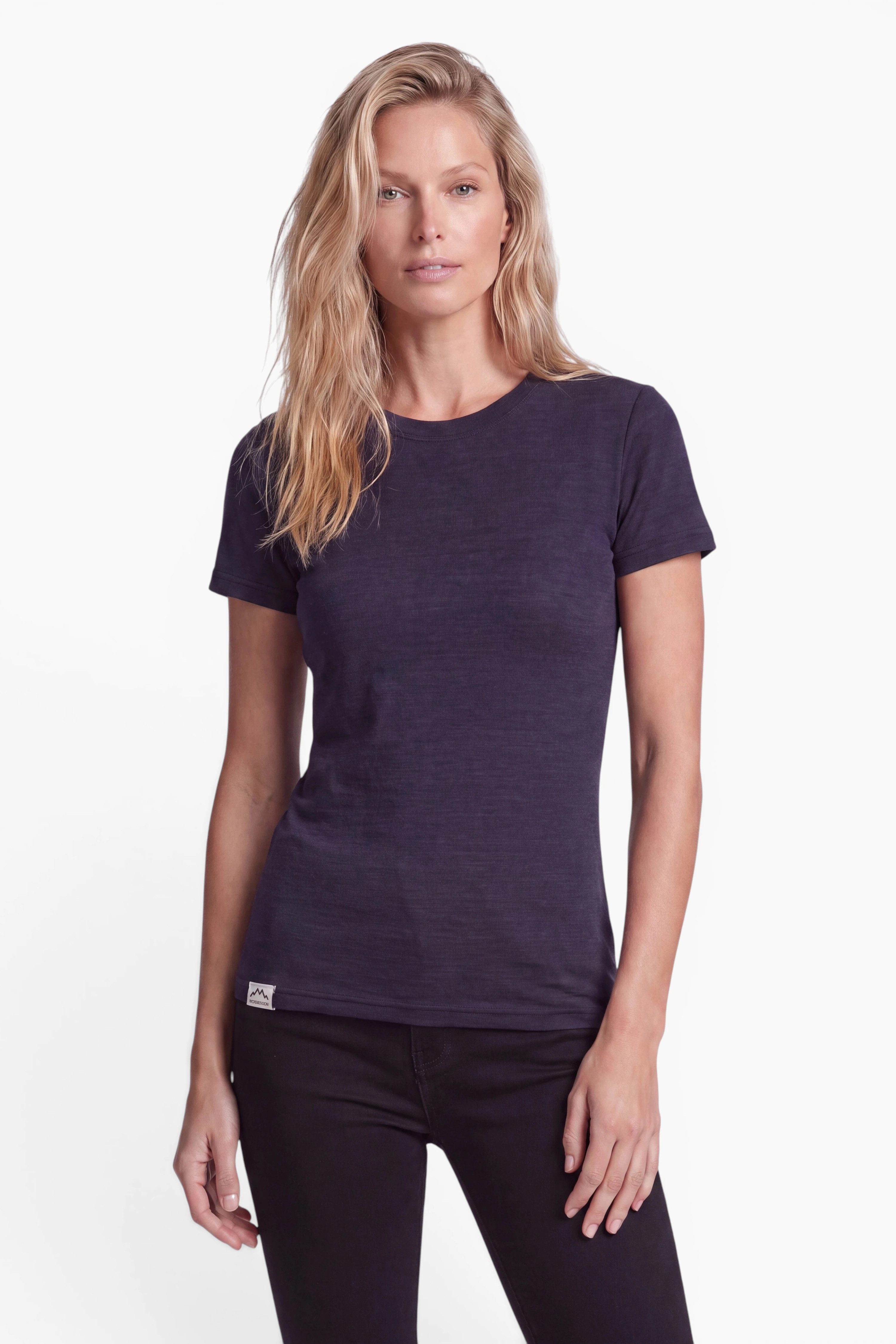 Alpenwert T-Shirt Damen Merino T-Shirt - mulesingfreie Wolle - hergestellt in Portugal (1 Pack) Antibakteriell, Anti-Schweiß-Geruch, Outdoor & Funktionsshirt