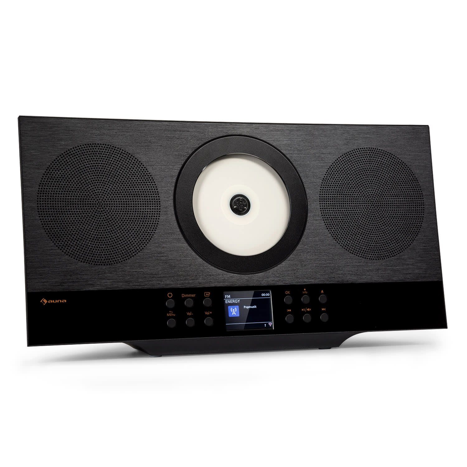 Auna Connect System Stereoanlage (Digitalradio (DAB); FM-Tuner;  Internetradio; MP3)