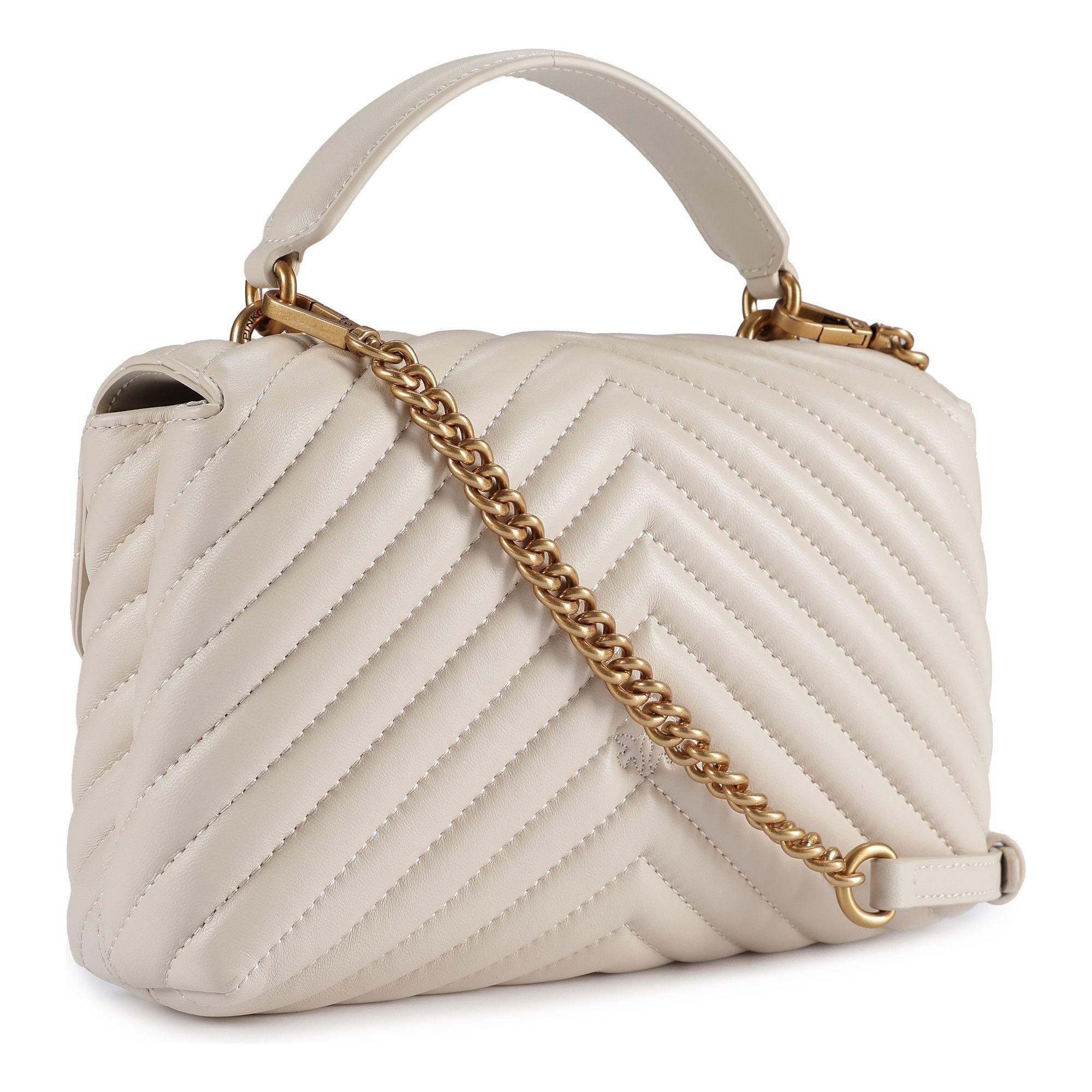 PINKO Henkeltasche Love Lady, Leder