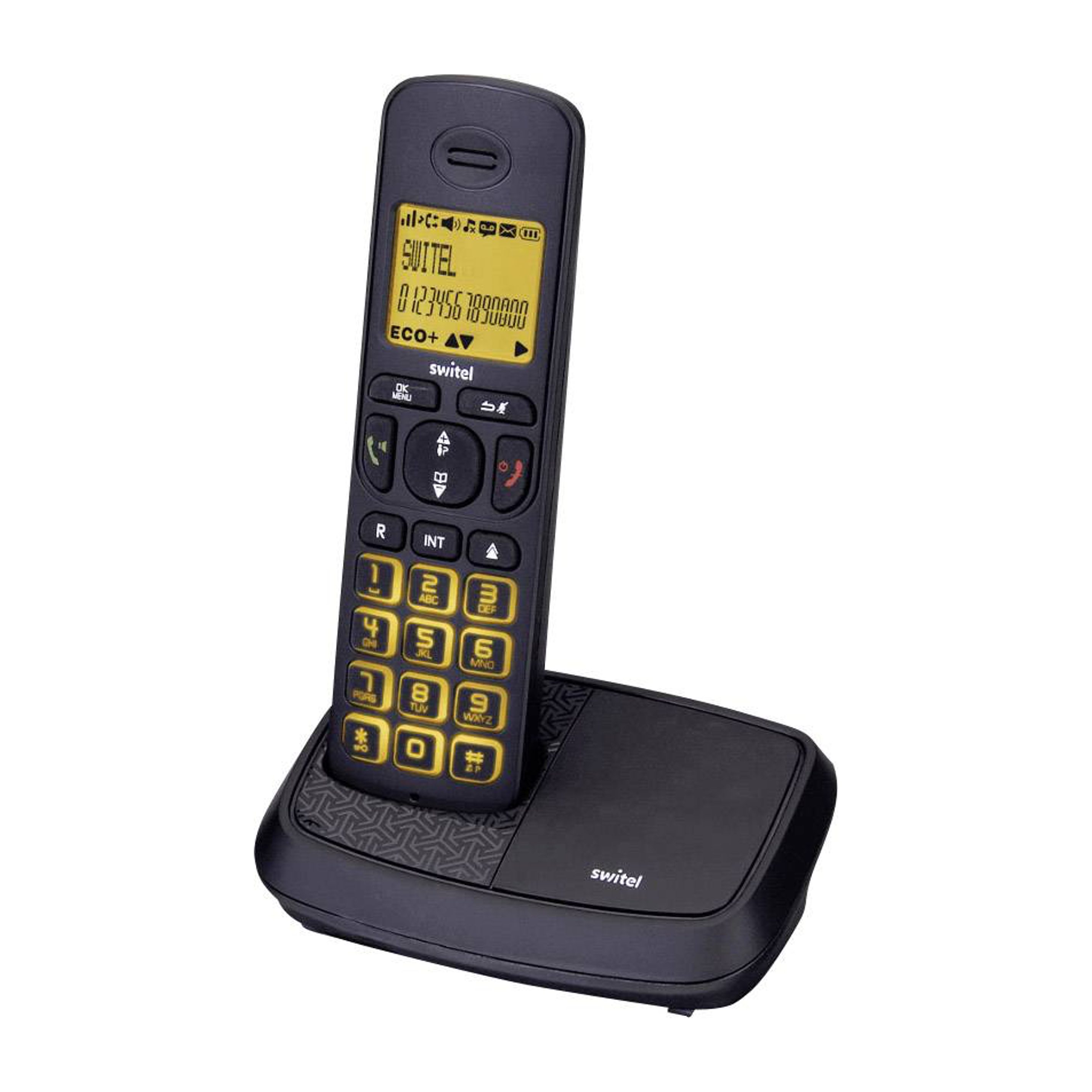 Switel »DC5901 Wizard« DECT-Telefon (Mobilteile: 1, DECT Standard, inkl.  Basisstation, Hörgerätekompatibel, Analoger Anschluss) online kaufen | OTTO