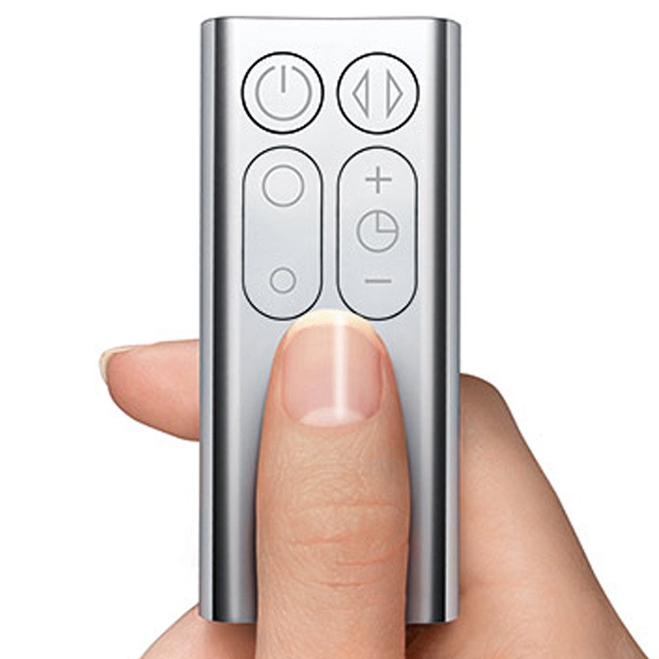 DYSON Turmventilator AM07, mit Drehbewegung und Kippfunktion, angenehmer starker Luftstrom, Timerfunktion