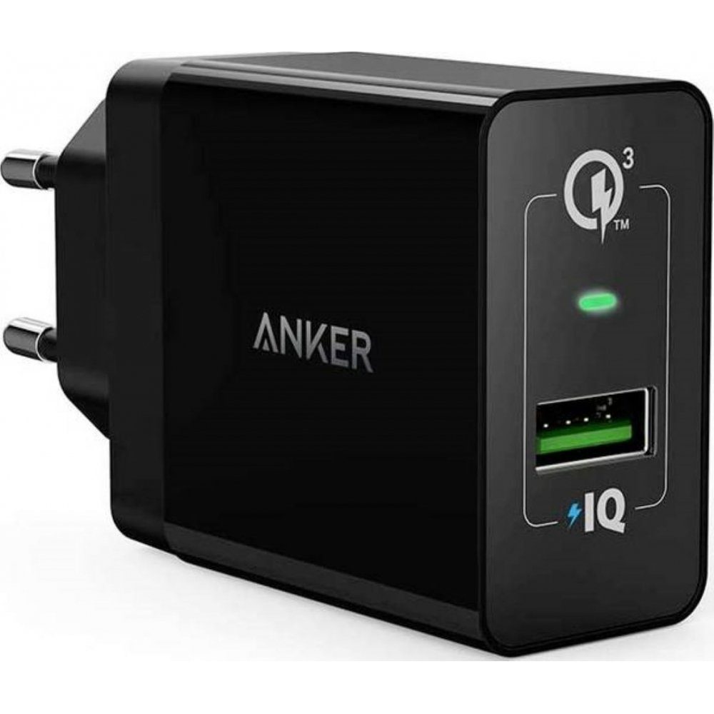 Anker PowerPort+1- Power Adapter - Netzteil - schwarz Handy-Netzteile