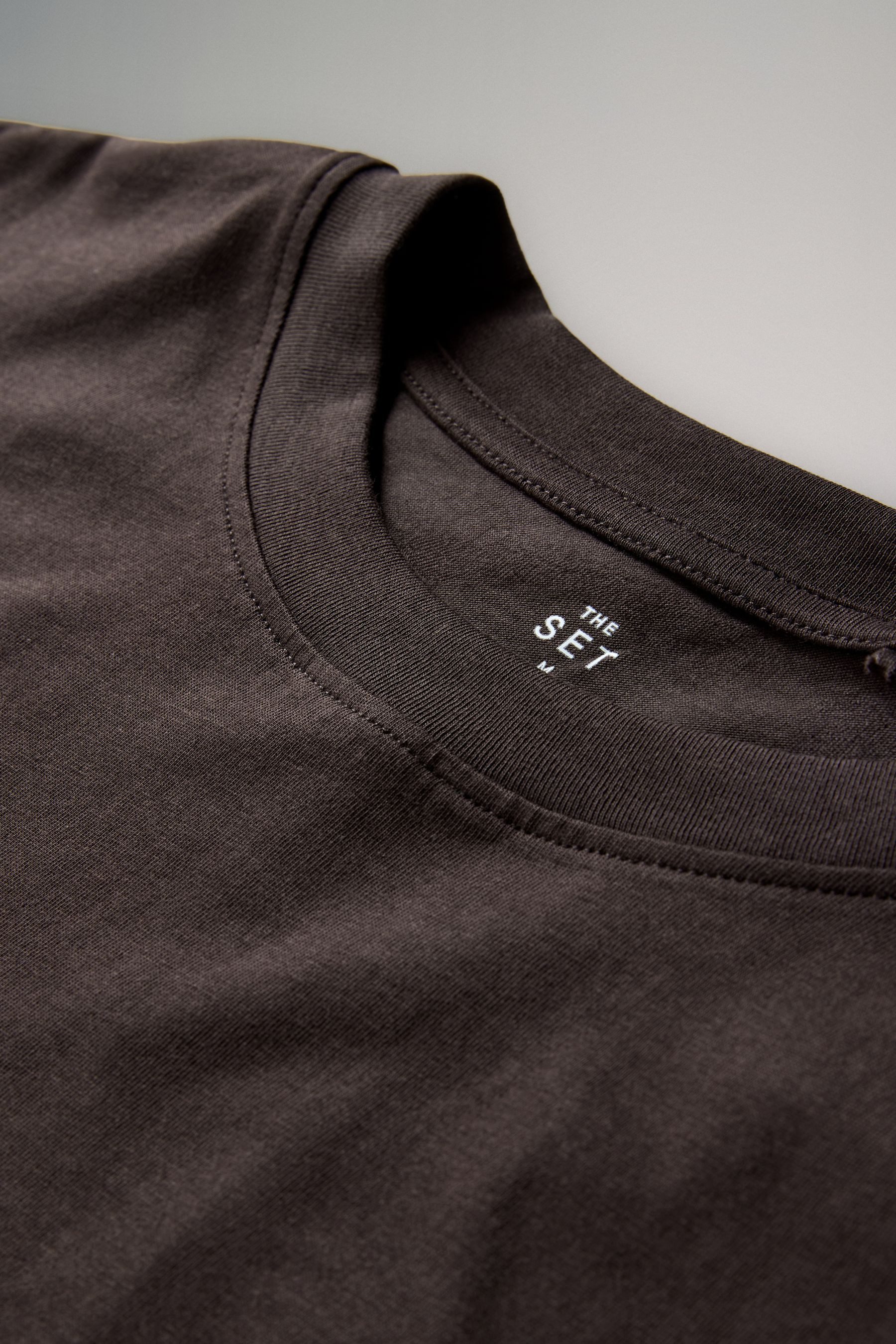 The Set Langarmshirt The Set Relaxed Fit Langarmshirts, 5er-Pack (5-tlg) günstig online kaufen