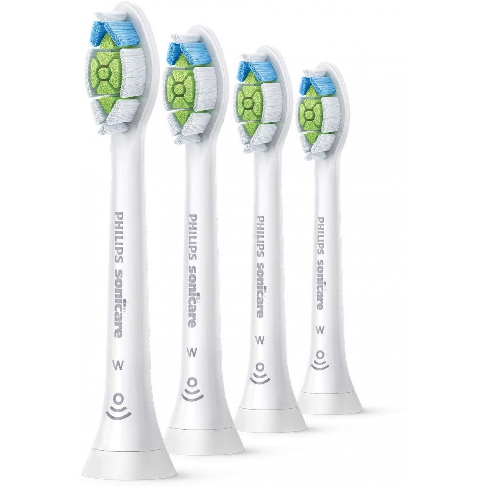 Aufsteckbürsten Philips HX6064/10 Optimal White Ersatz-Zahnbürsten 4er Pack