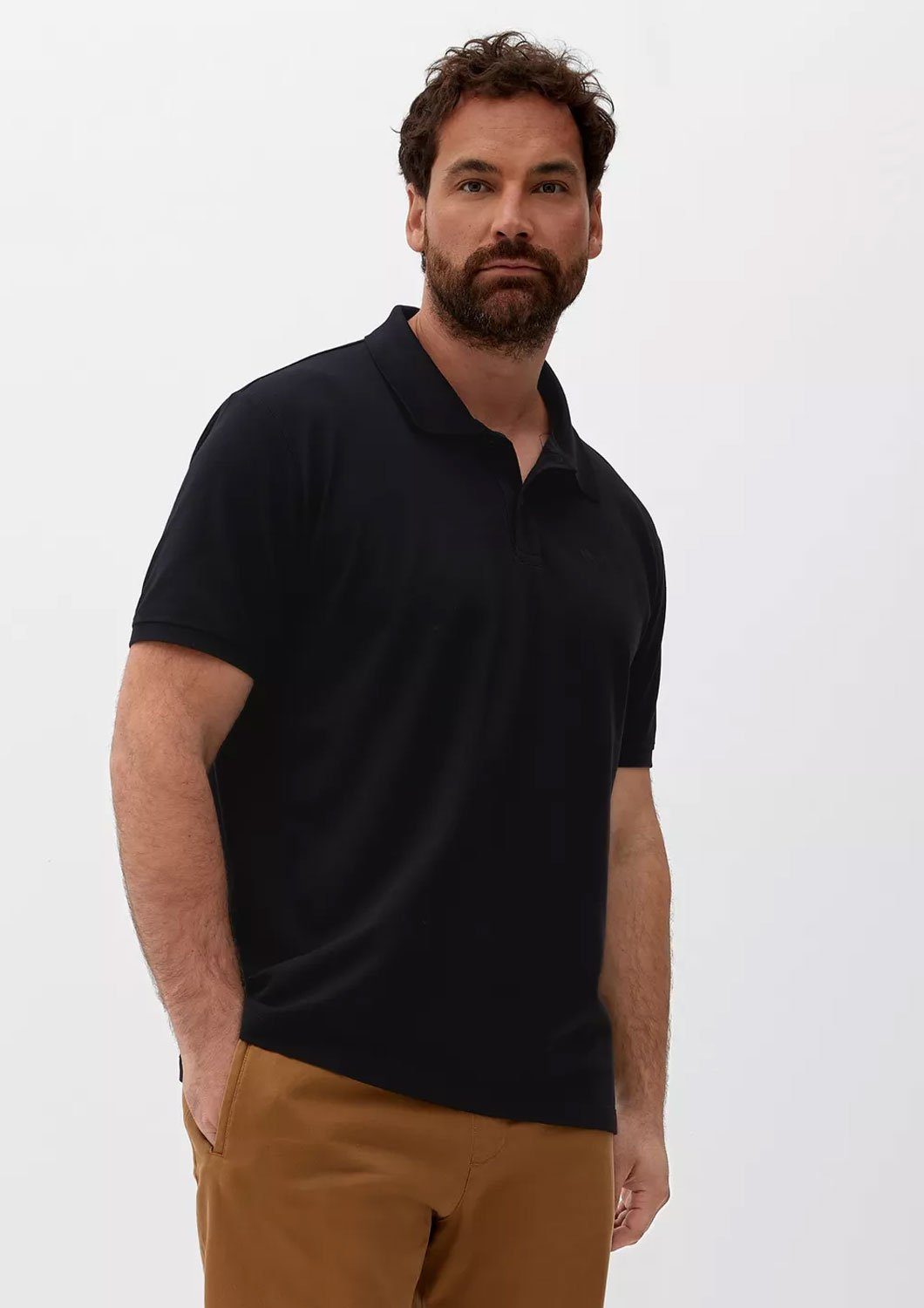 s.Oliver Poloshirt Big Size Kragen, Köpfe, Logo – Bild 3 von 5