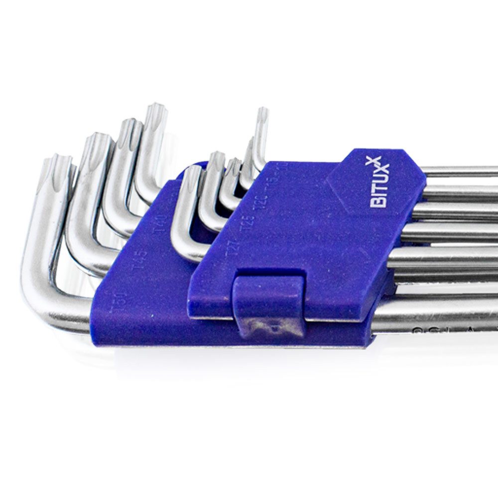 Bituxx Torxschlüssel Sechskant + Torx Schlüsselsatz Set (Spar-Set, 18 St., MS-17854) – Bild 3 von 5