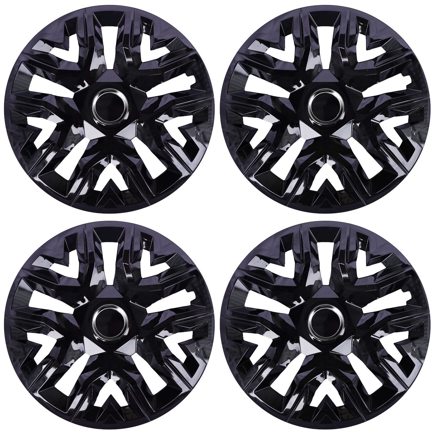 NRM Radkappen Perfecto, 15 in Zoll, (4-St) Auto Radkappen 15'' 4 Stück