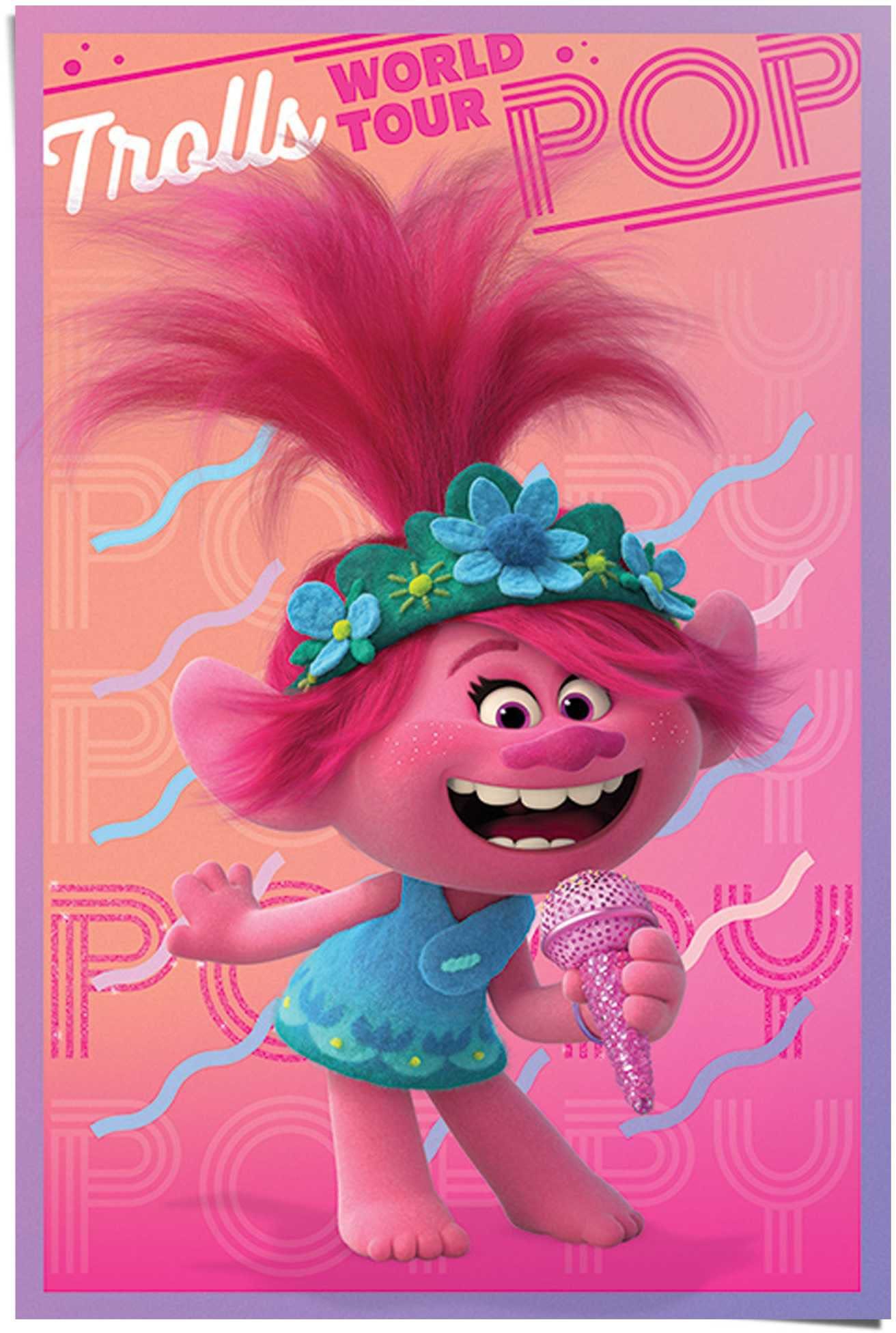 Reinders! Poster Trolls Trollenwelt, Tour St) Abenteuer - - - Poppy - Welt Prinzessin (1 Musik