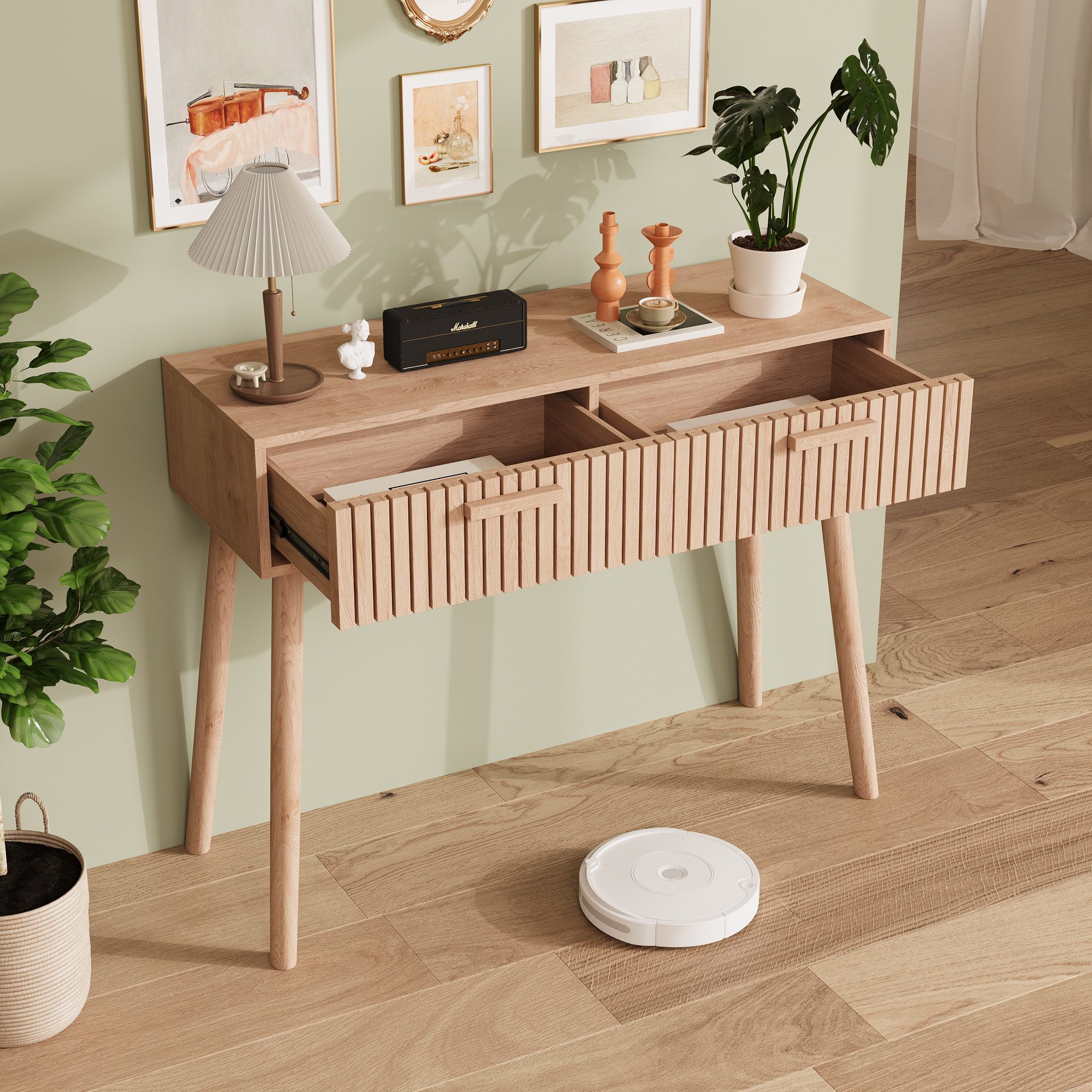 Furnishings Home Konsolentisch Ablagetisch Schreibtisch Wohnzimmertisch, Br günstig online kaufen