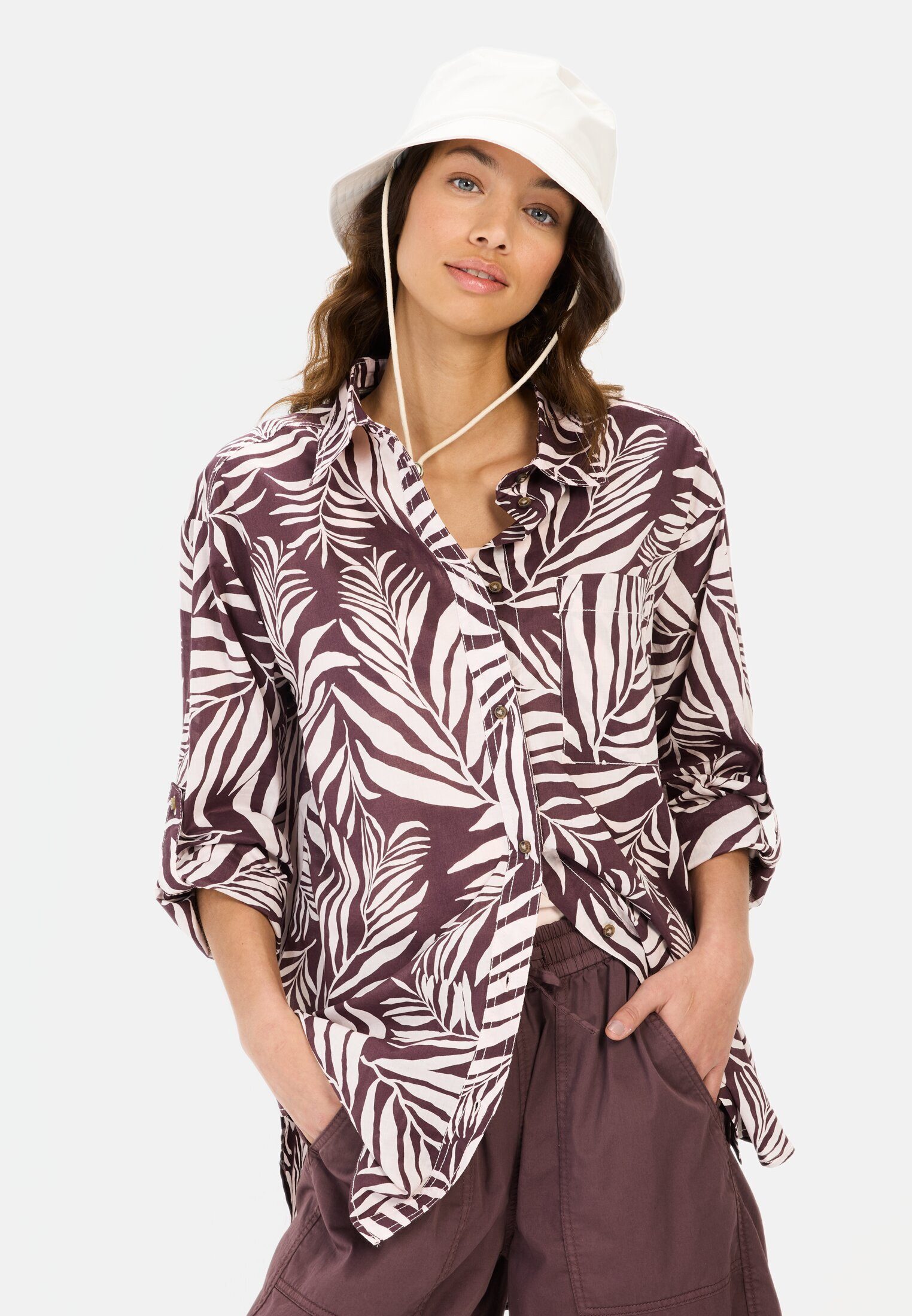 Hemdbluse aus Baumwolle