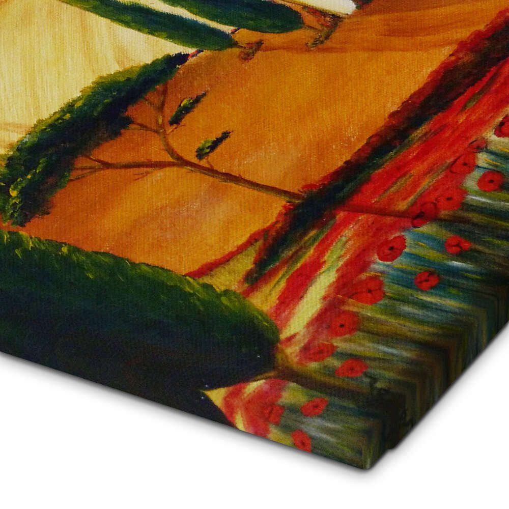 Posterlounge Wandbild Toskanaidylle 3 heller, Christine Huwer, erhältlich als Poster, Leinwandbild, Wandsticker oder Acrylglasbild