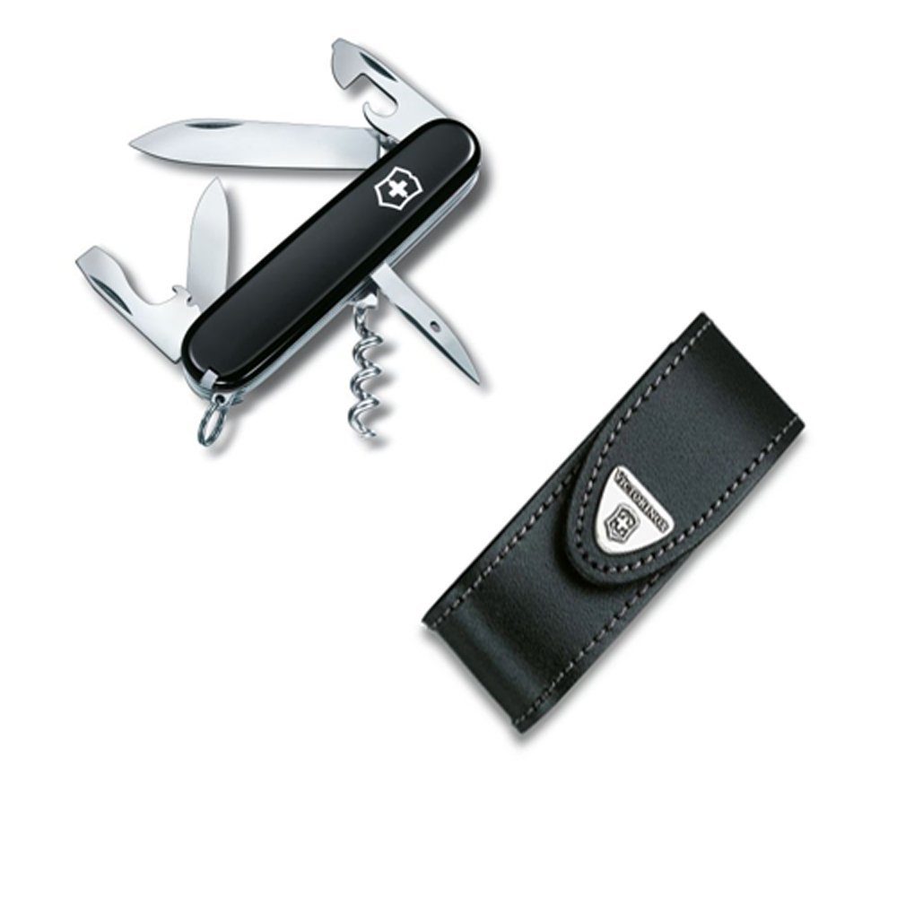 Victorinox Taschenmesser, Victorinox Spartan schwarz inklusive Etui | Taschenmesser