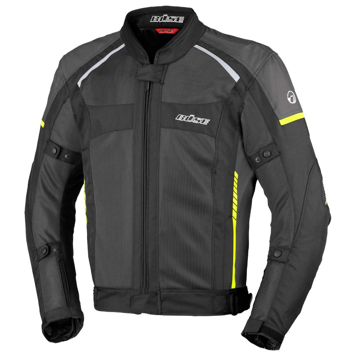 Büse Motorradjacke Büse Santerno Textiljacke schwarz günstig online kaufen