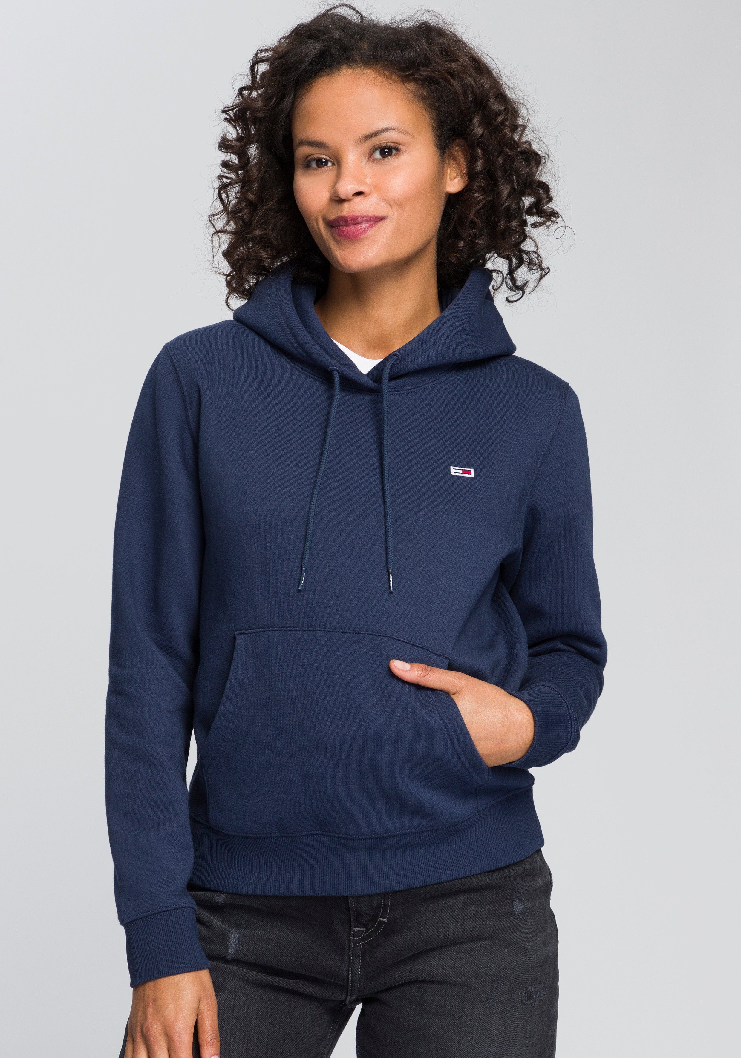 Tommy Jeans Kapuzensweatshirt mit Tommy Jeans Logo-Flag