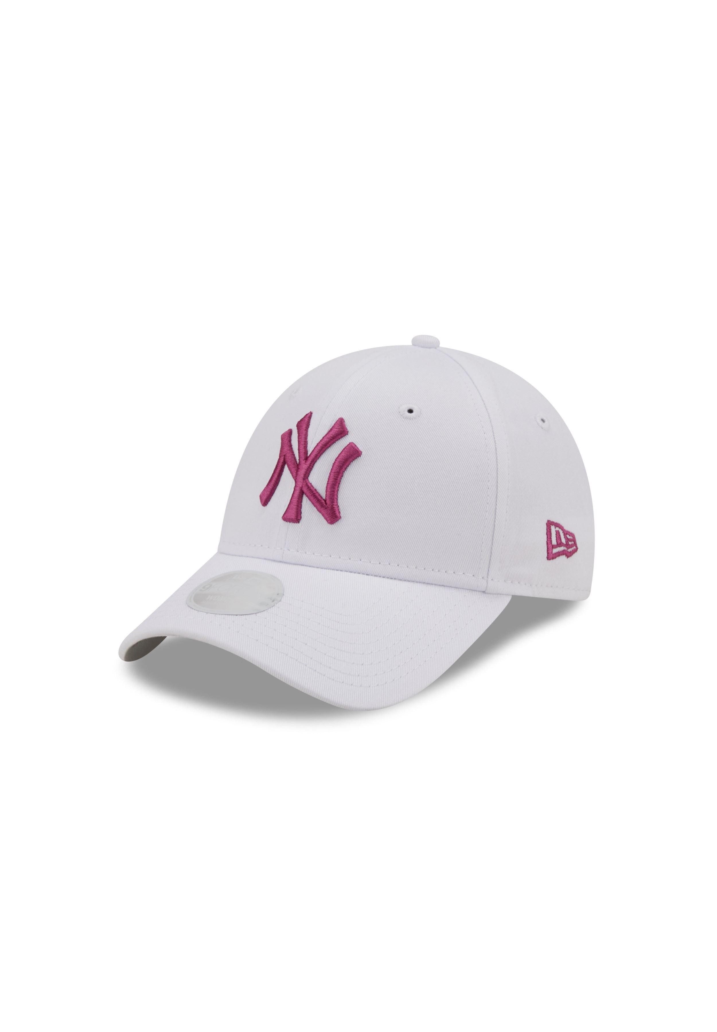 Baseball Cap New York Yankees MLB League Essential White Pink 9Forty Adjustable Wom