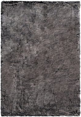 Hochflor-Teppich Aysu, Leonique, rechteckig, Höhe: 52 mm, einfarbiger Teppich, besonders weich und kuschelig