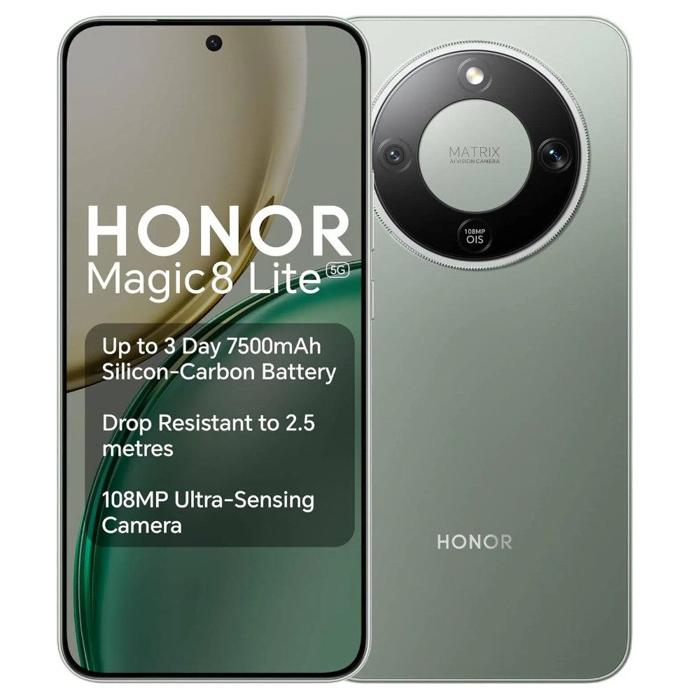 Honor HONOR Magic8 lite 8GB+512GB Smartphone (6.79 Zoll, 512 GB Speicherplatz, 108 MP Kamera)