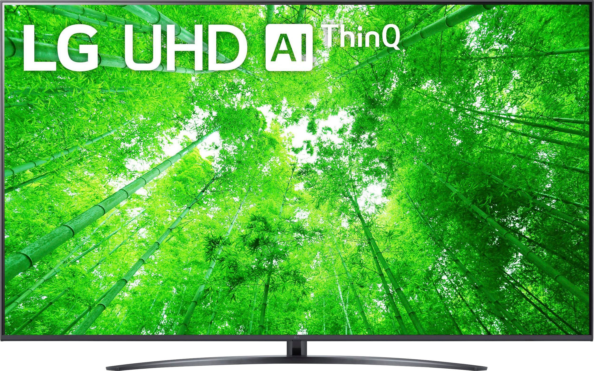 HD, (189 Zoll, Ultra 4K 75UQ81009LB cm/75 Smart-TV) LG Fernseher LCD-LED