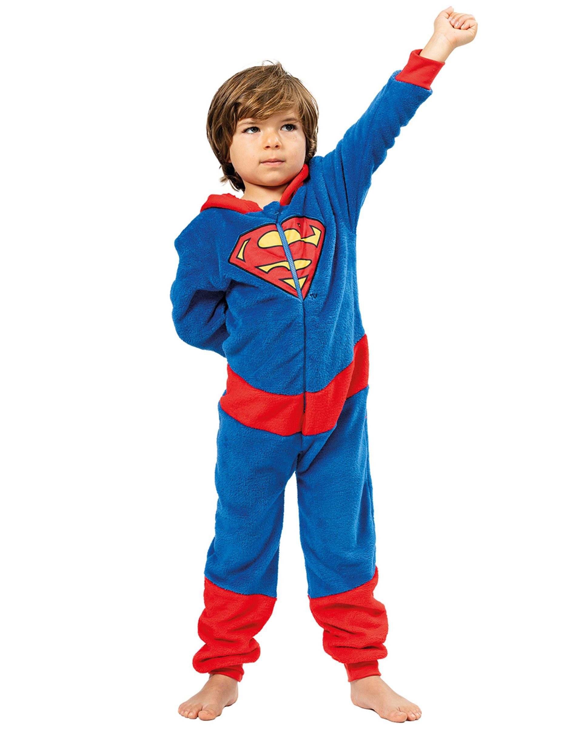 Riethmüller Kostüm Superman Kinderkostüm Einteiler blau-rot