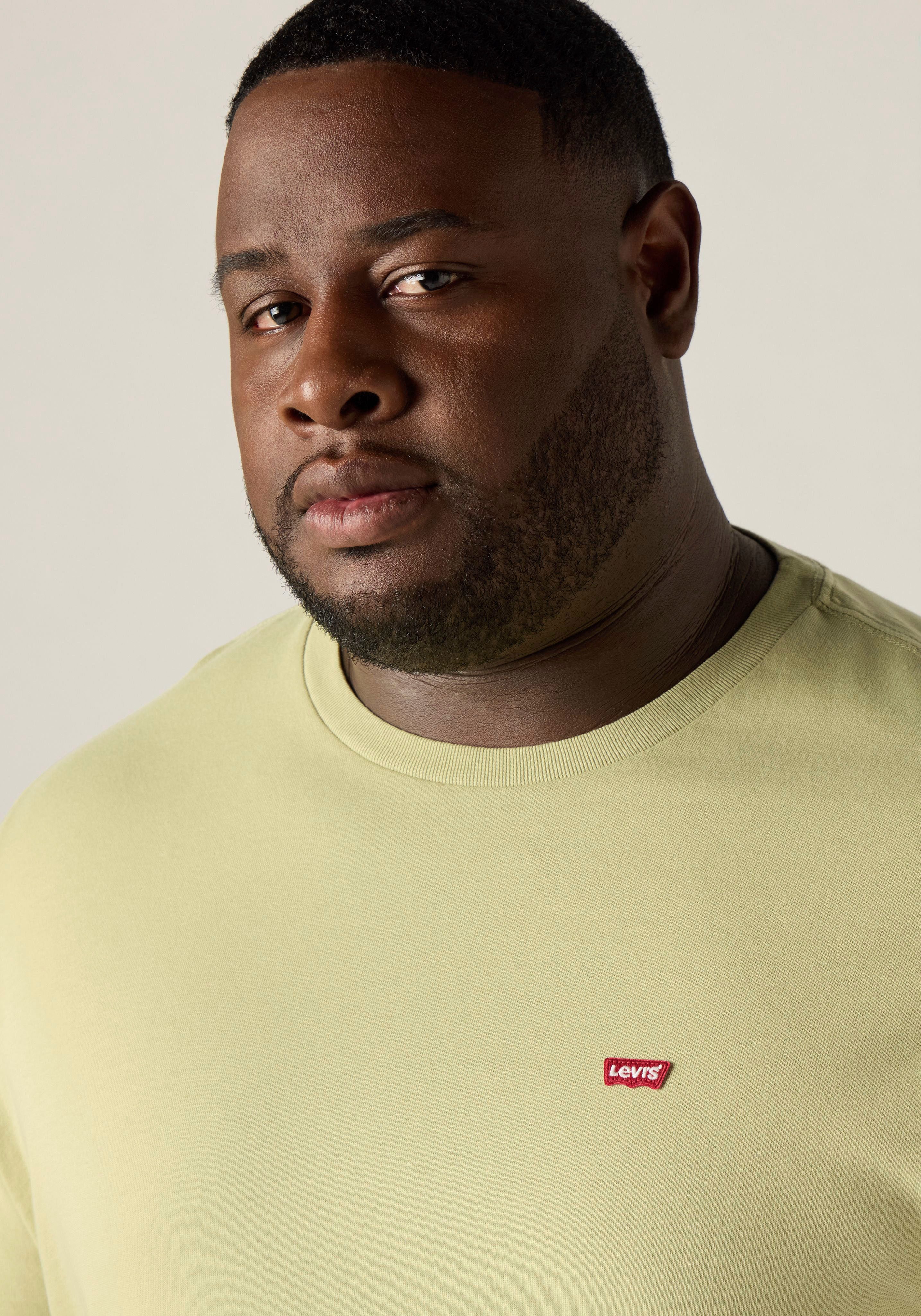 Levi's® Plus T-Shirt LE BIG ORIGINAL HM TEE mit Logo Stickerei – Bild 4 von 5