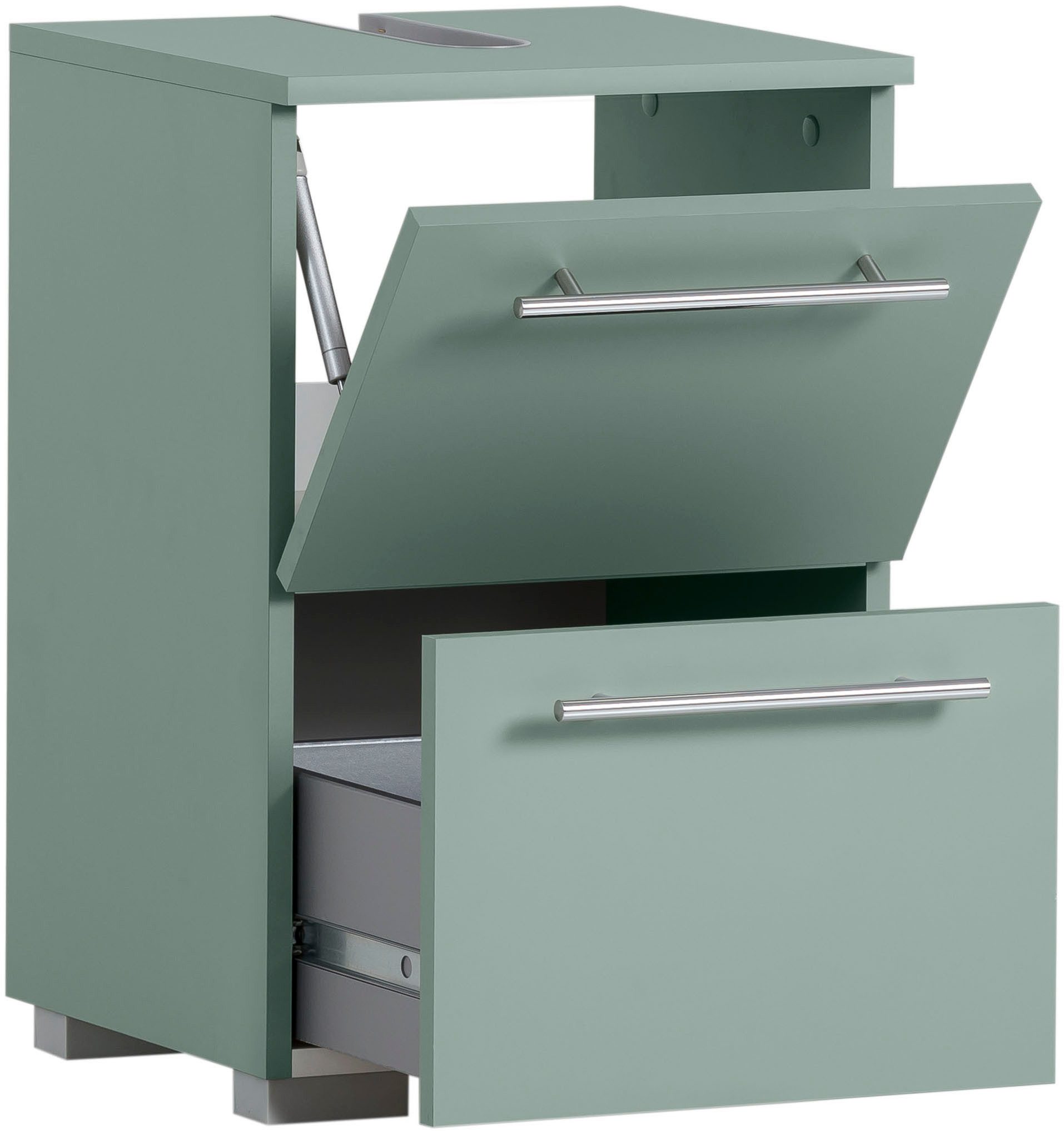 welltime Waschbeckenunterschrank Carlos, Waschbeckenunterschrank, Made in Germany, B: 40 cm Solide Verarbeitung - Dieses Produkt ist in Deutschland gefertigt