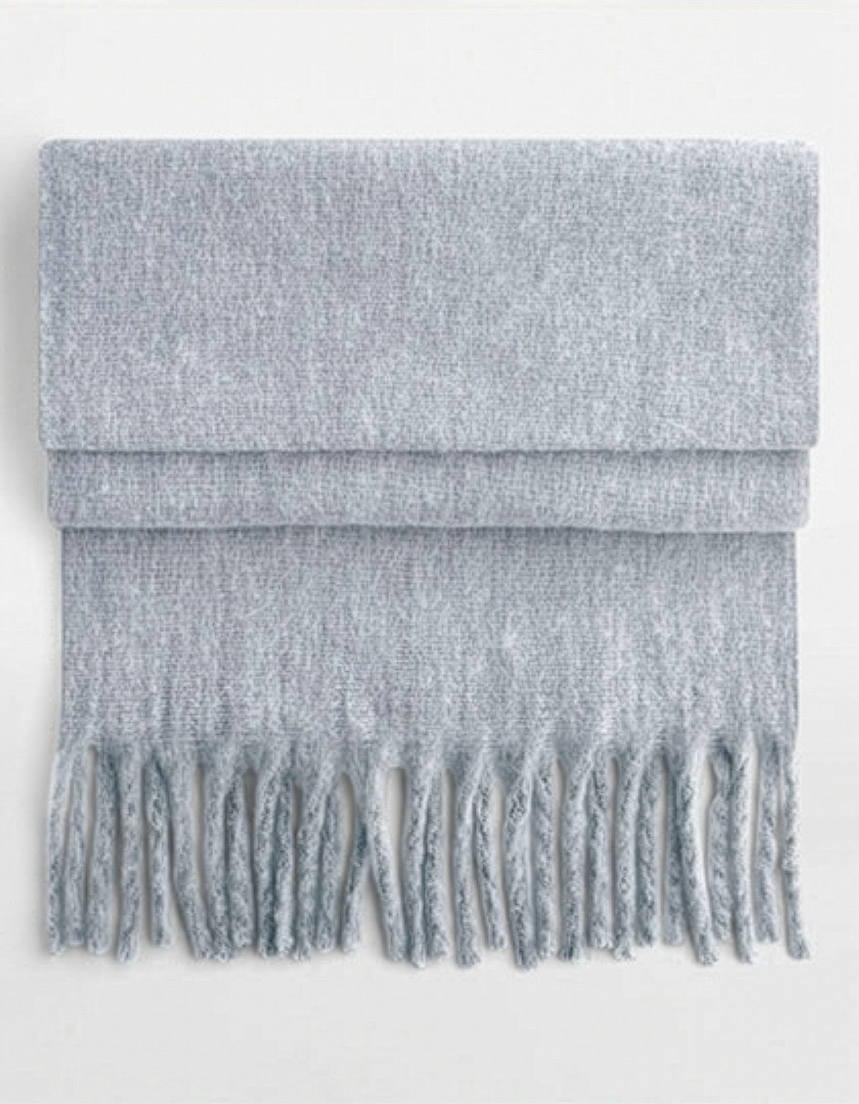 Beechfield® Modeschal Damen Oversize Schal mit Quasten – weicher Soft-Touch Winterschal, 228 x 45 cm