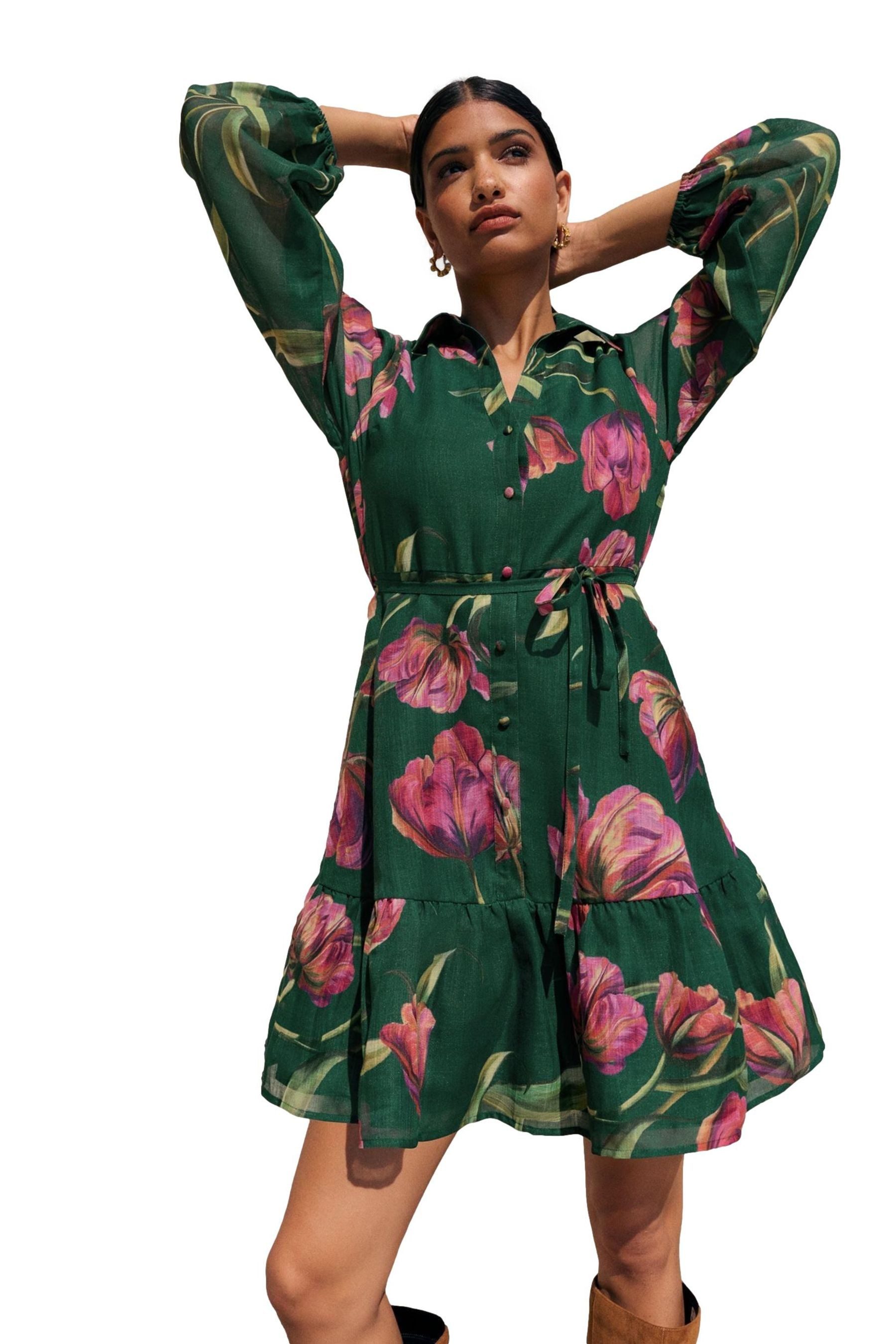 Friends Like These Minikleid Friends Like These Minikleid mit V-Ausschnitt günstig online kaufen