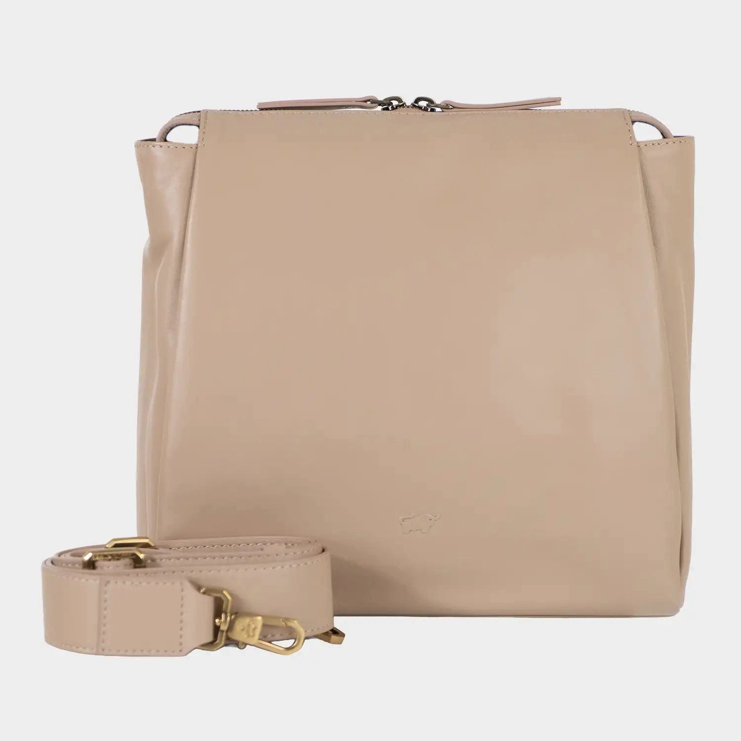 Braun Büffel Umhängetasche LOTTA Umhängetasche M sand