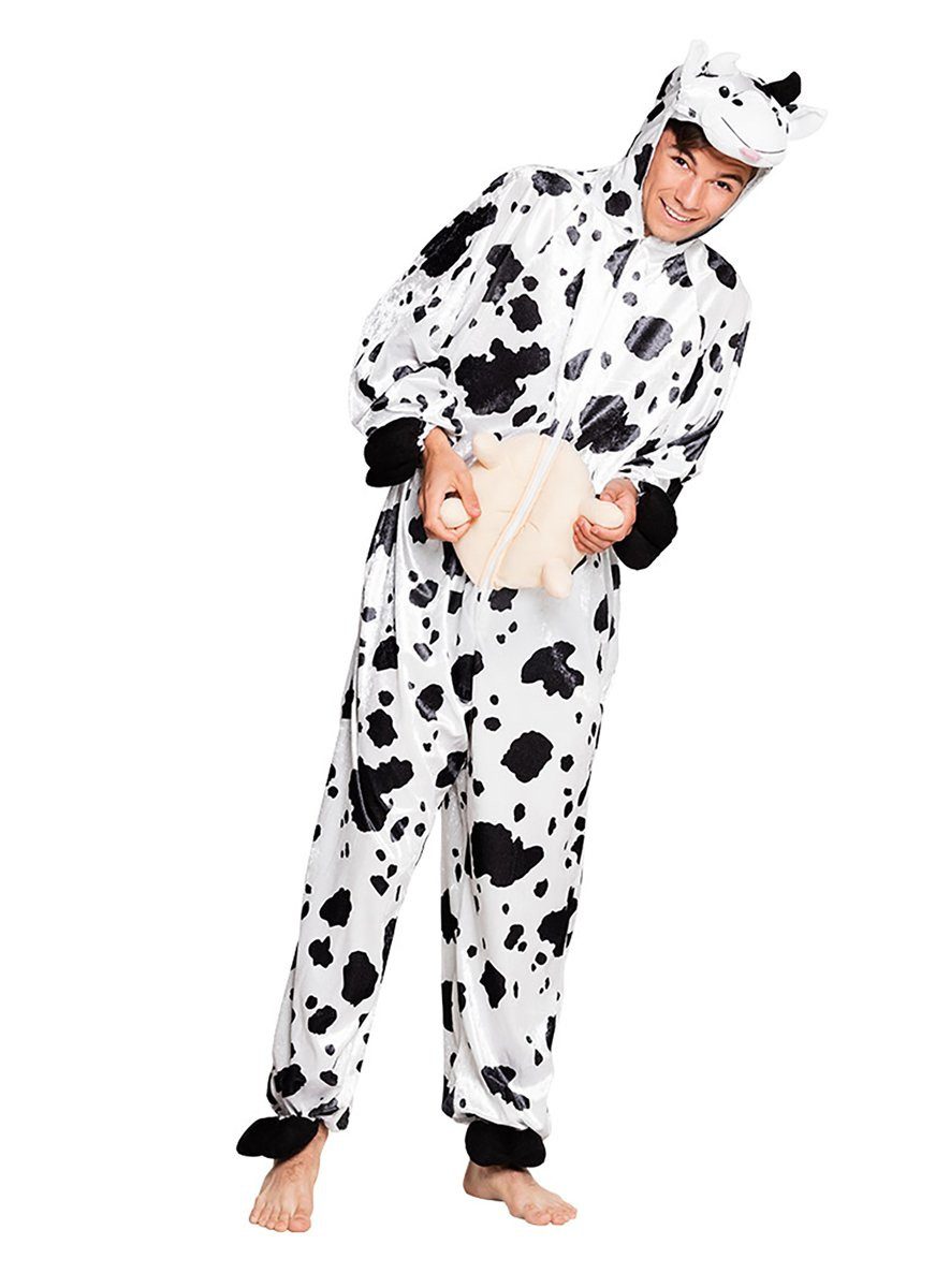Boland Kostüm Kuh Overall - Tierkostüm Fasching Karnevalskostüm, Einteiler günstig online kaufen