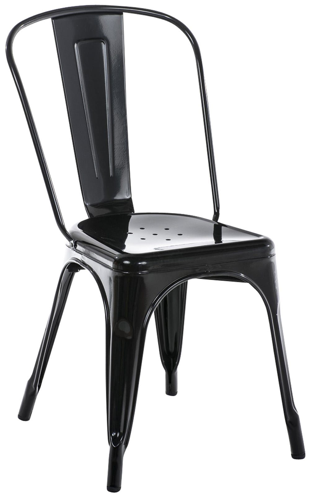 stapelbar und Stapelstuhl mit Benedikt, modernem schwarz Design CLP