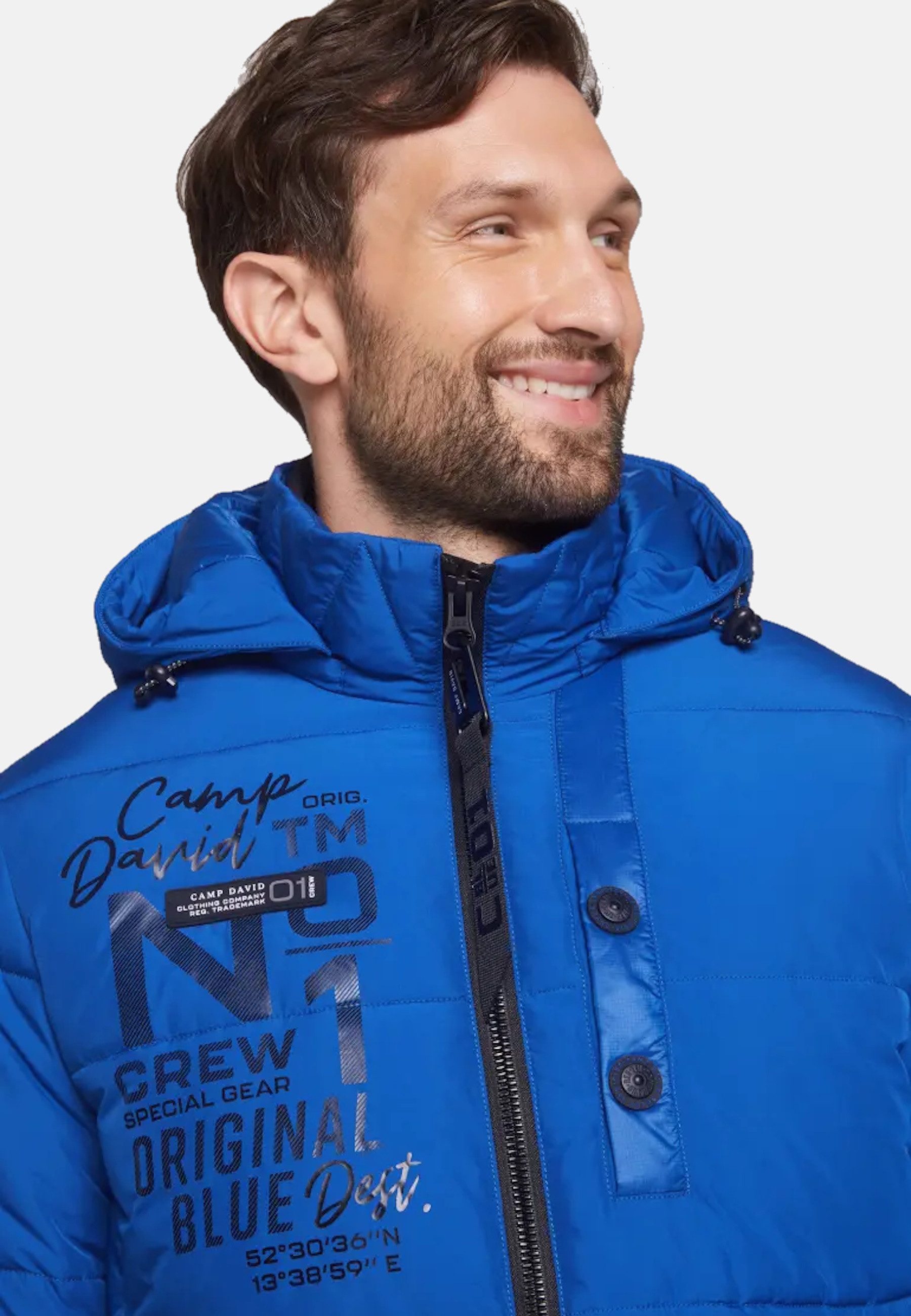 CAMP DAVID Steppjacke Jacke Steppjacke (1-St)