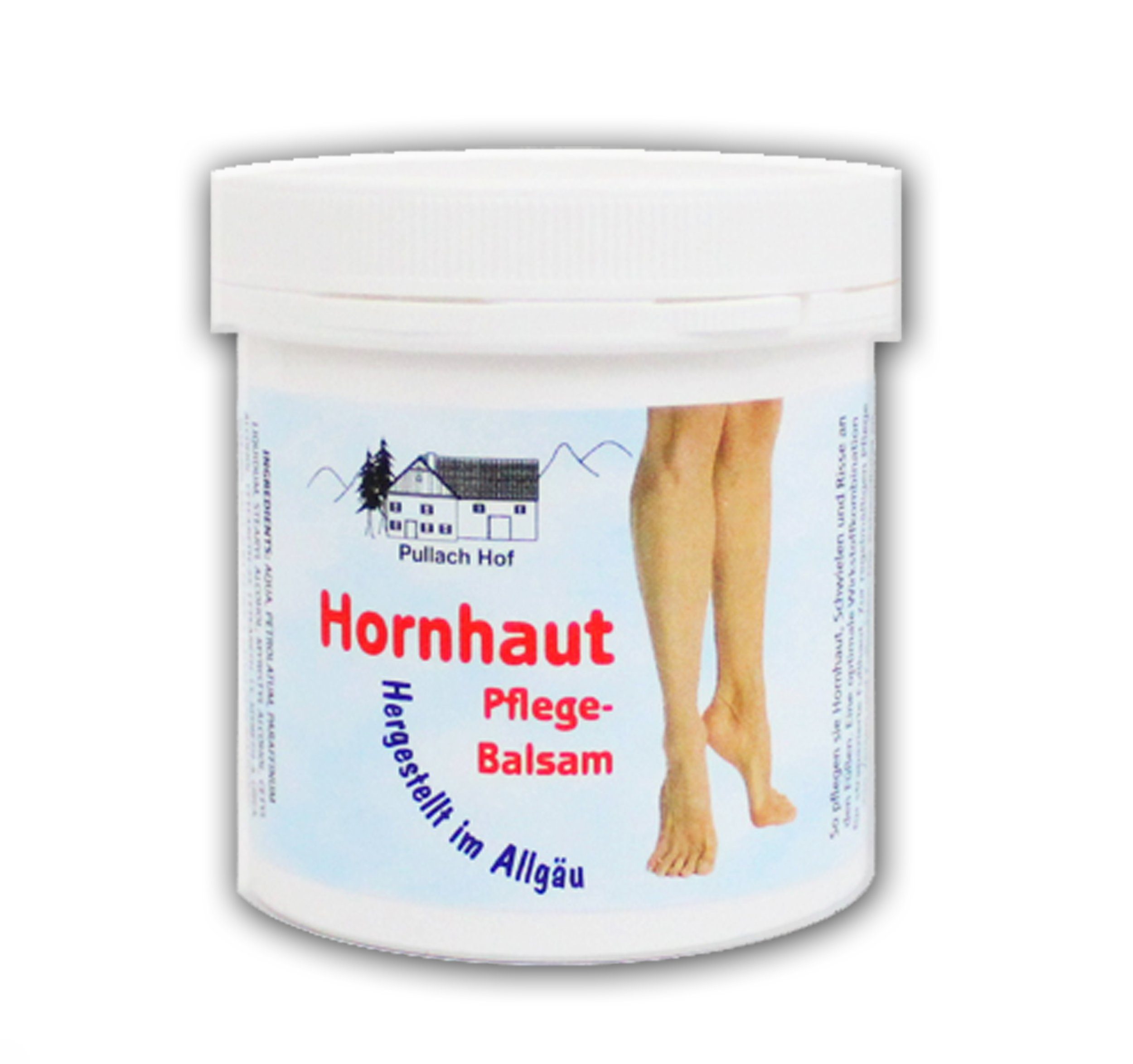 vom Pullach Hof Hornhautbalsam HORNHAUT Pflege-BALSAM 250ml Fußcreme Fuß Creme Hornhautentfernung 51, Entferner Salbe