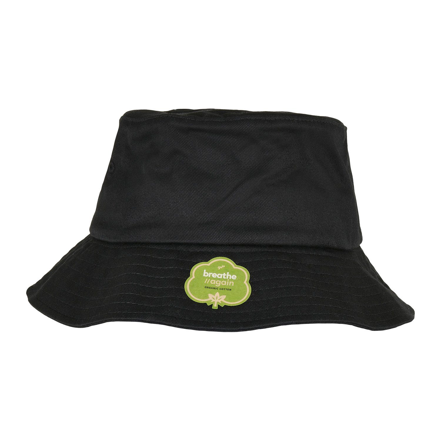 Flexfit - black, Organic - Original! Fischerhut Flexfit Cotton Bucket das Hat