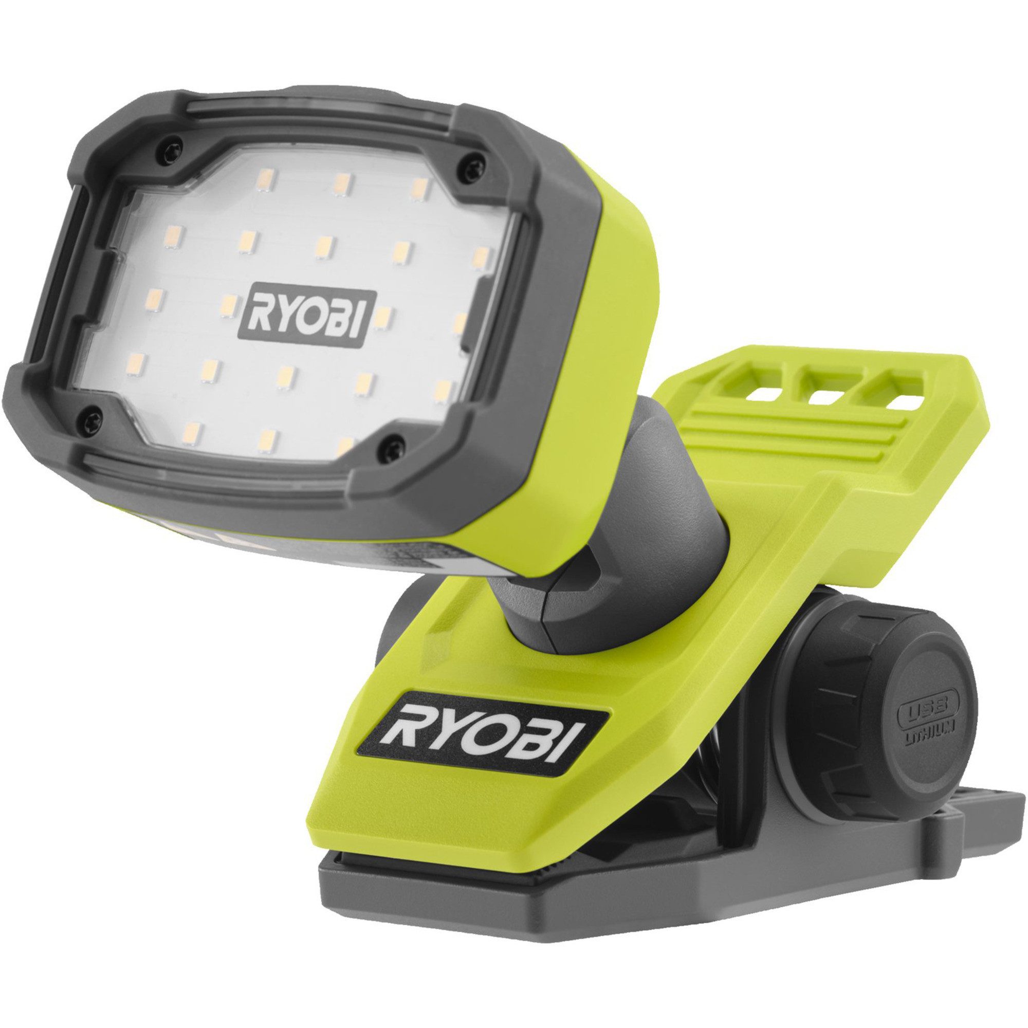 Ryobi Arbeitsleuchte Ryobi Akku-Klemmleuchte RLC4-0, LED-Leuchte