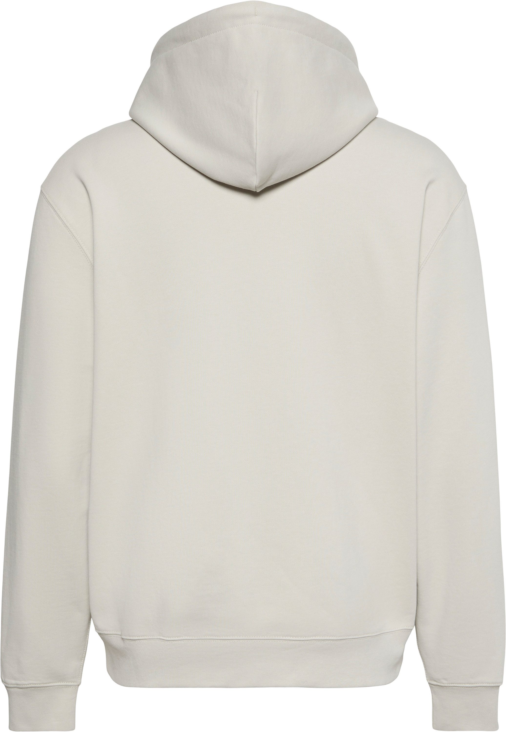 Calvin Klein Kapuzensweatshirt Kapuze mit Kordelzug, Regular Fit, Logodruck