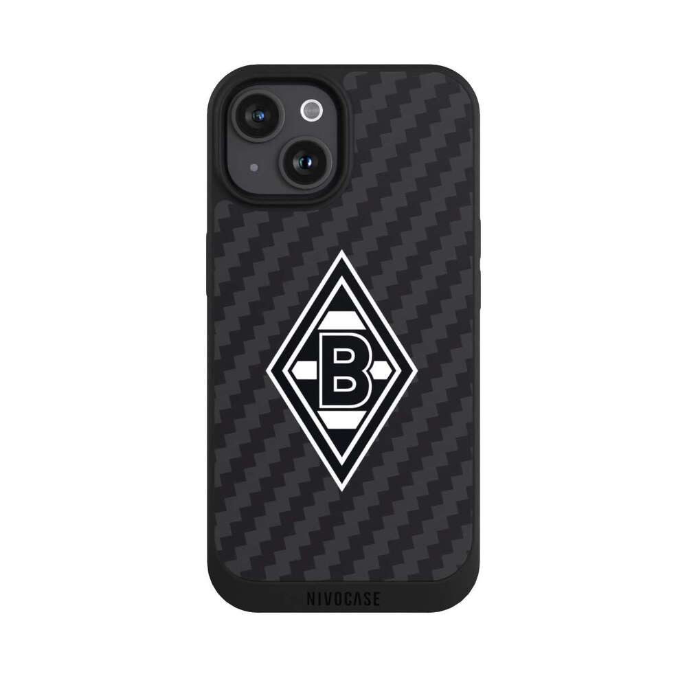 Handyhülle Gladbach Borussia Mönchengladbach Carbon Borussia Raute Carbon