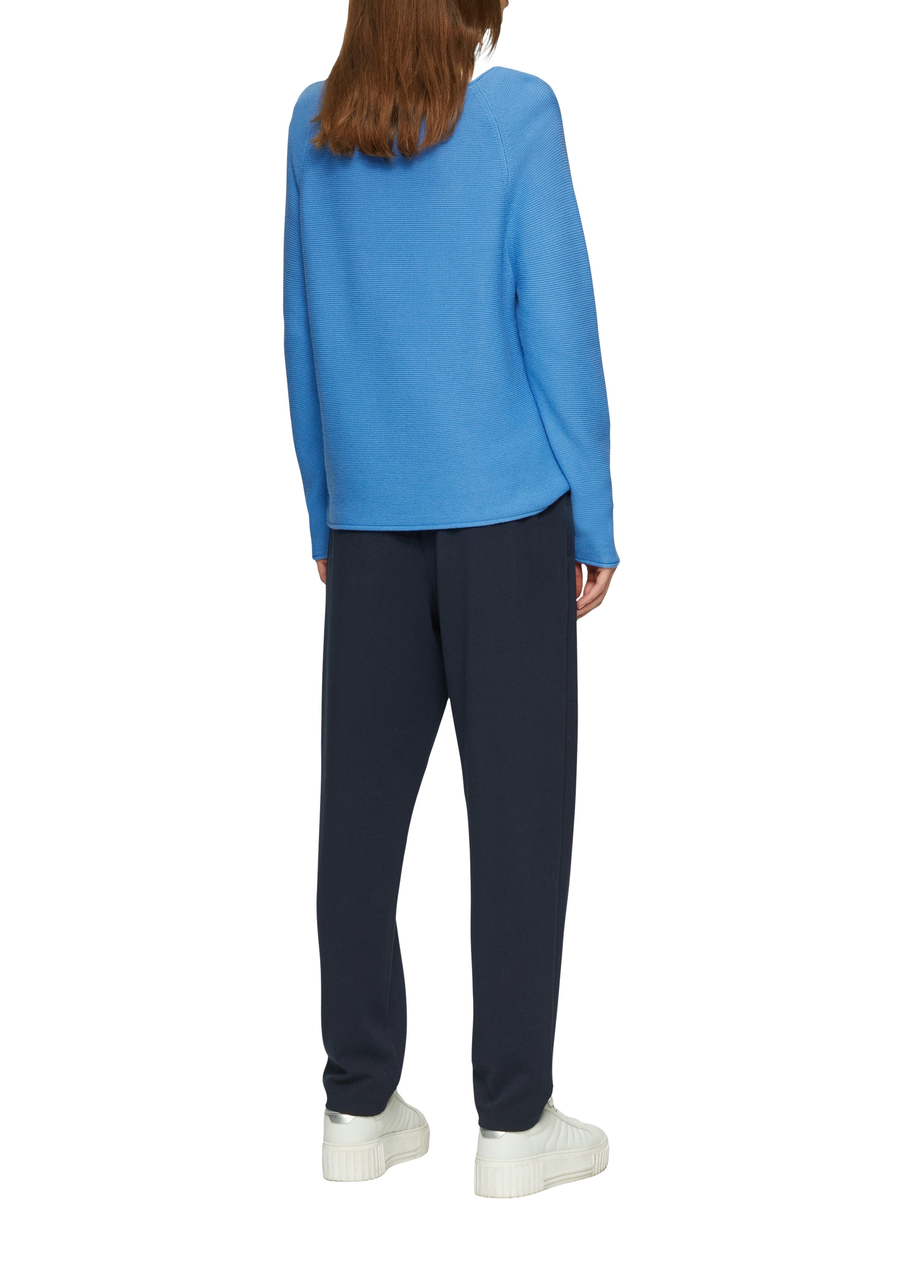 s.Oliver Strickpullover mit U-Boot Ausschnitt