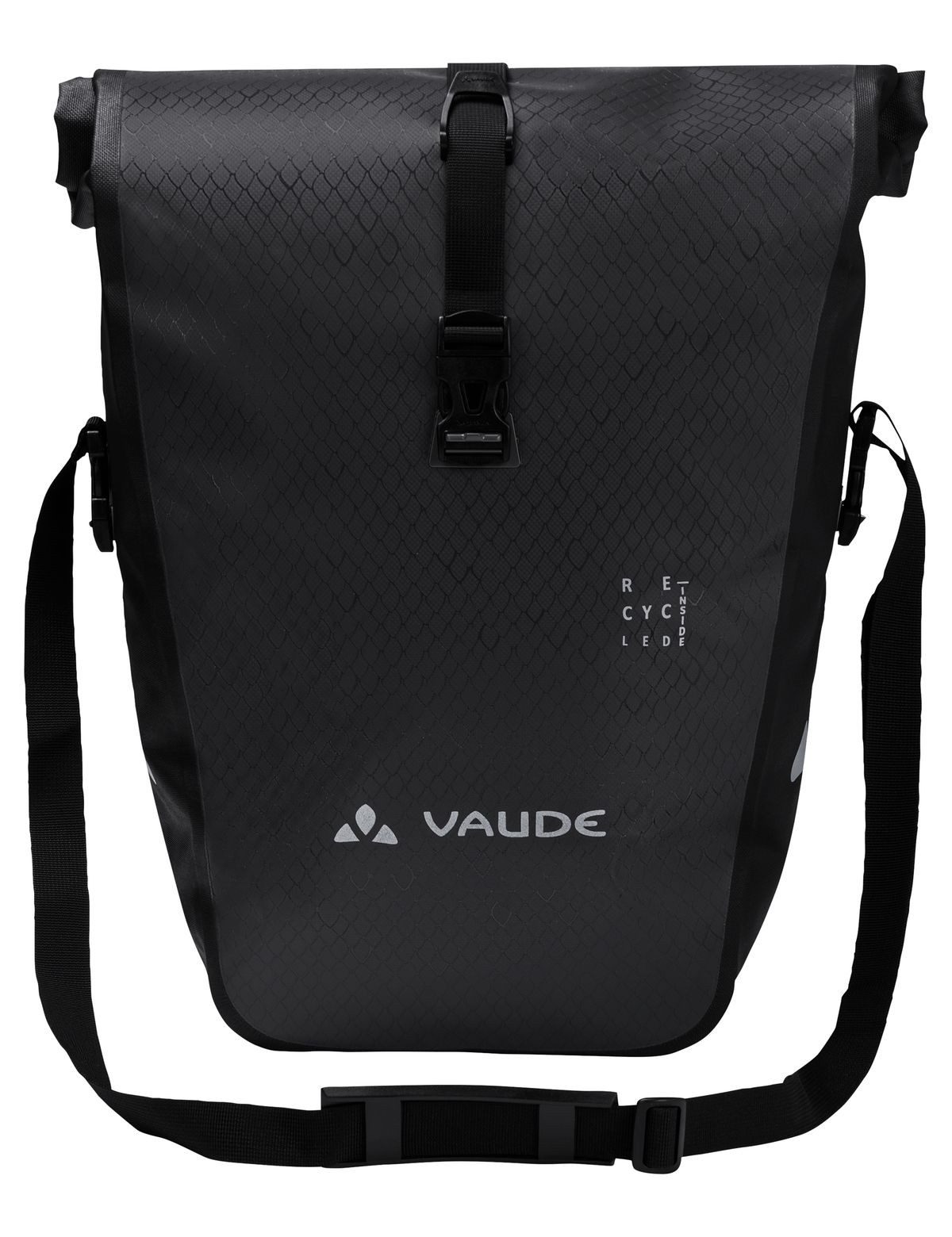 VAUDE Fahrradtasche Aqua Back (rec), wasserdicht, mit Organizer-Innentasche, 48 Liter Volumen