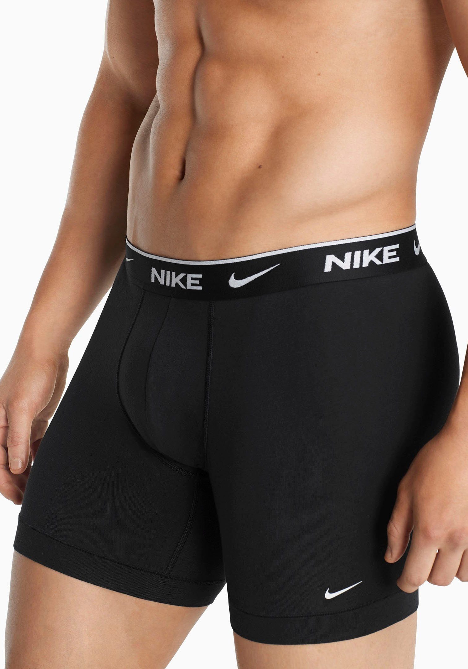 Nike Underwear Boxer BOXER BRIEF 3PK (Packung, 3-St., 3er) mit Logo-Elastik günstig online kaufen