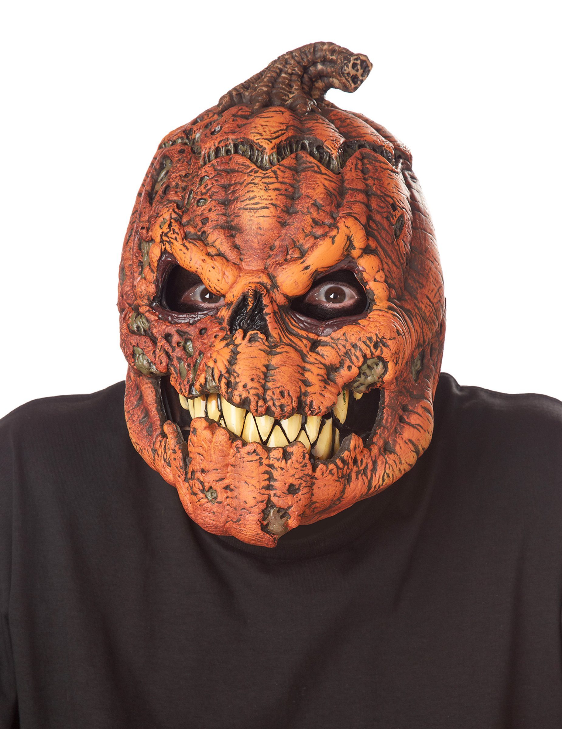 California Costumes Monster-Kostüm Horror-Kürbis Halloween-Ani-Motion-Maske orange